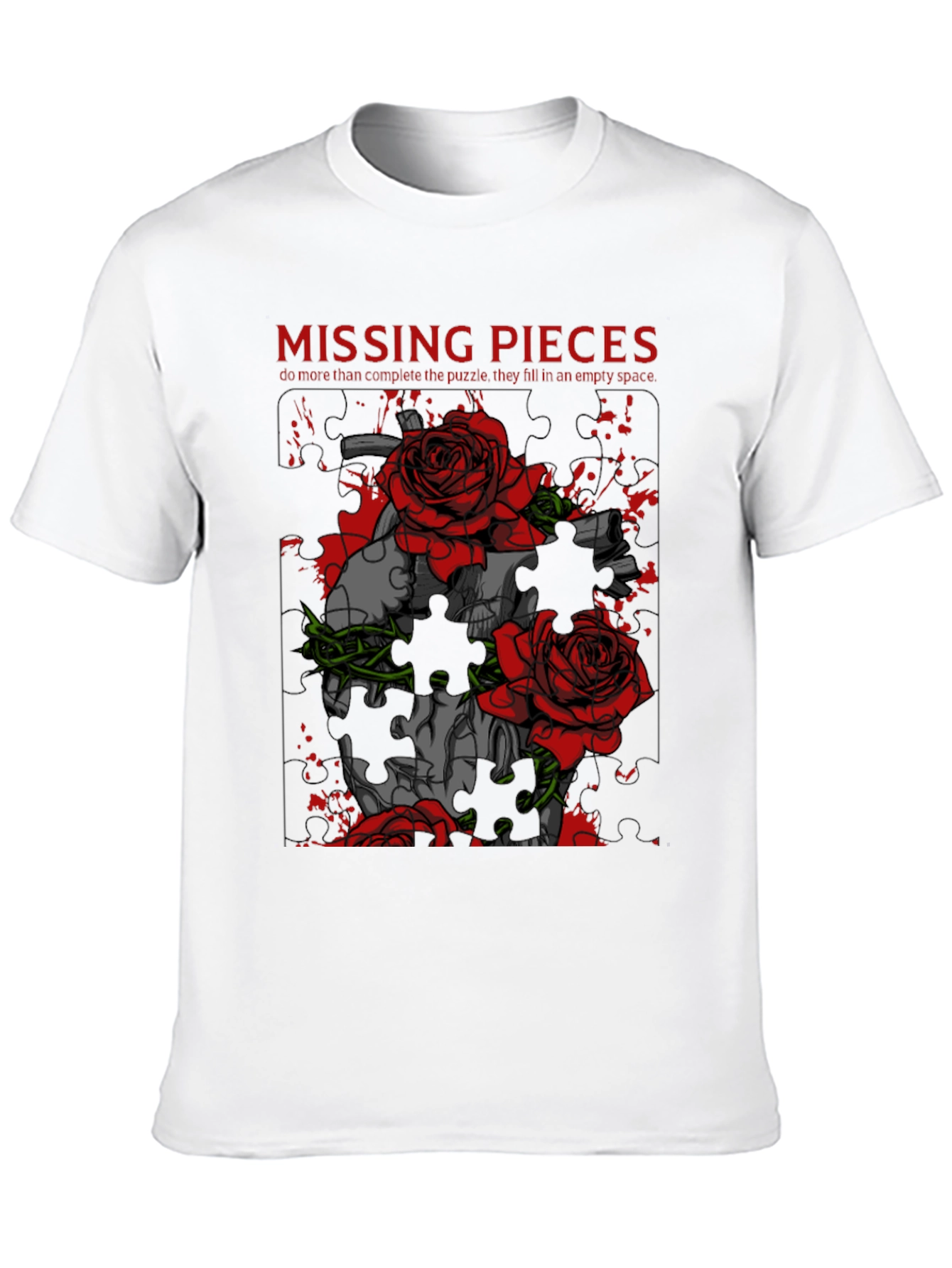 Missing Pieces Graphic Tee