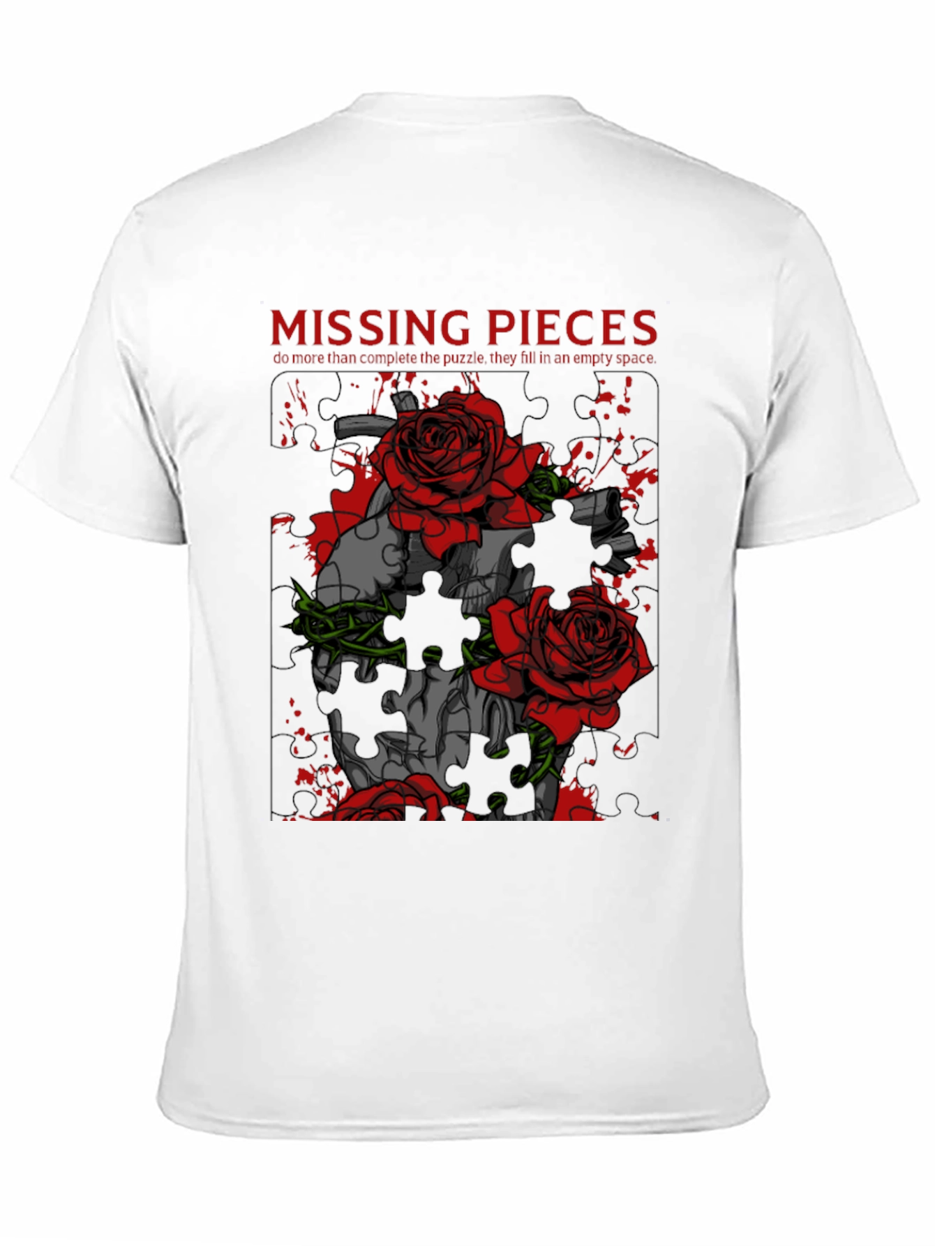 Missing Pieces Graphic Tee