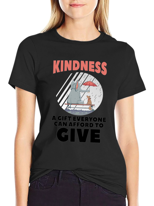 Kindness Graphic Print T-Shirt