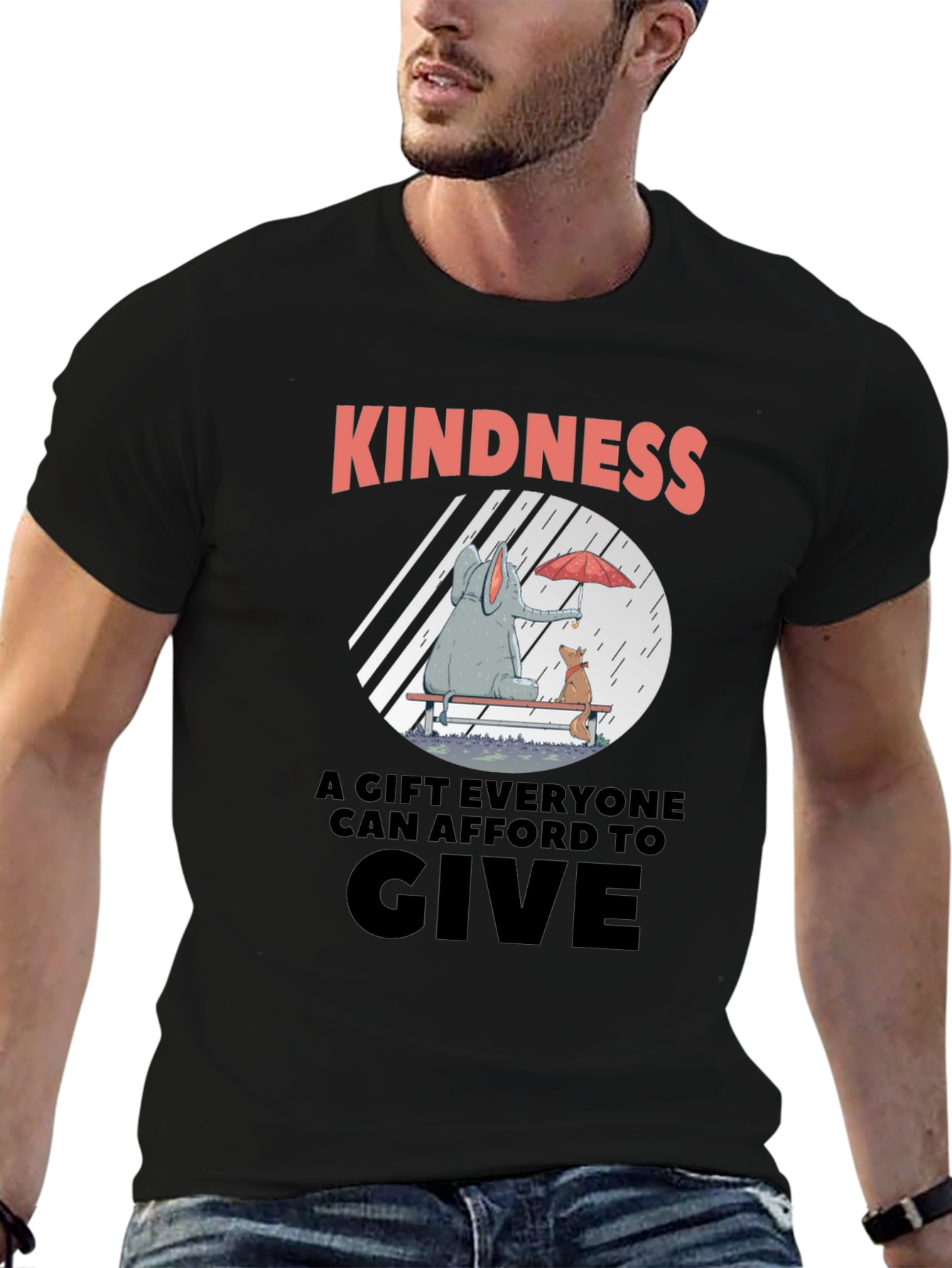 Kindness Graphic Print T-Shirt