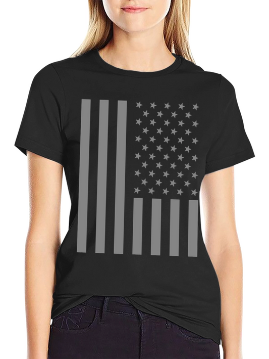 American Flag Graphic T-Shirt - Patriotic Design