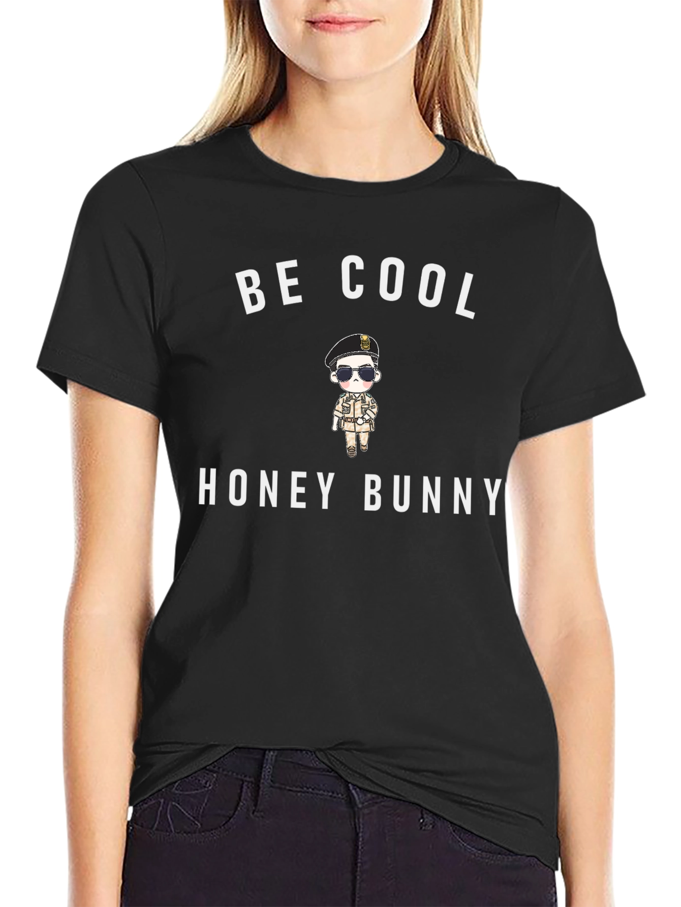 Be Cool Honey Bunny Graphic Tee