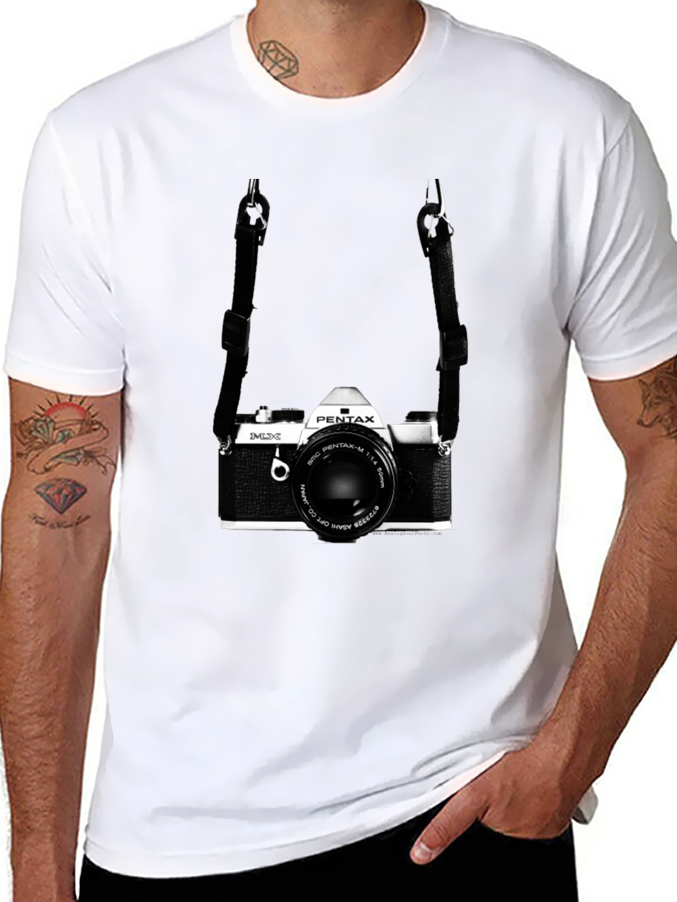 Retro Camera Graphic Tee - Photographers Style