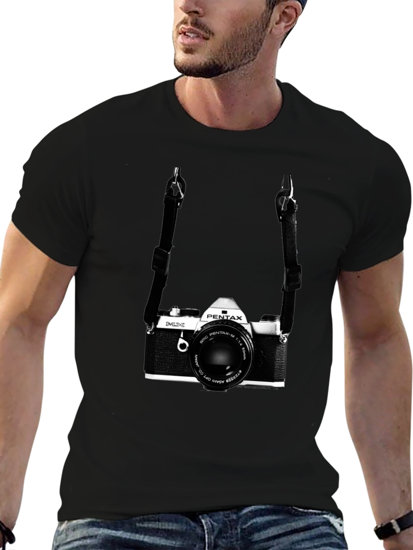 Retro Camera Graphic Tee - Photographers Style