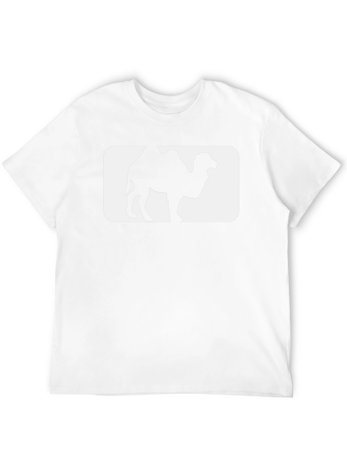 Camel Silhouette T-Shirt - Black