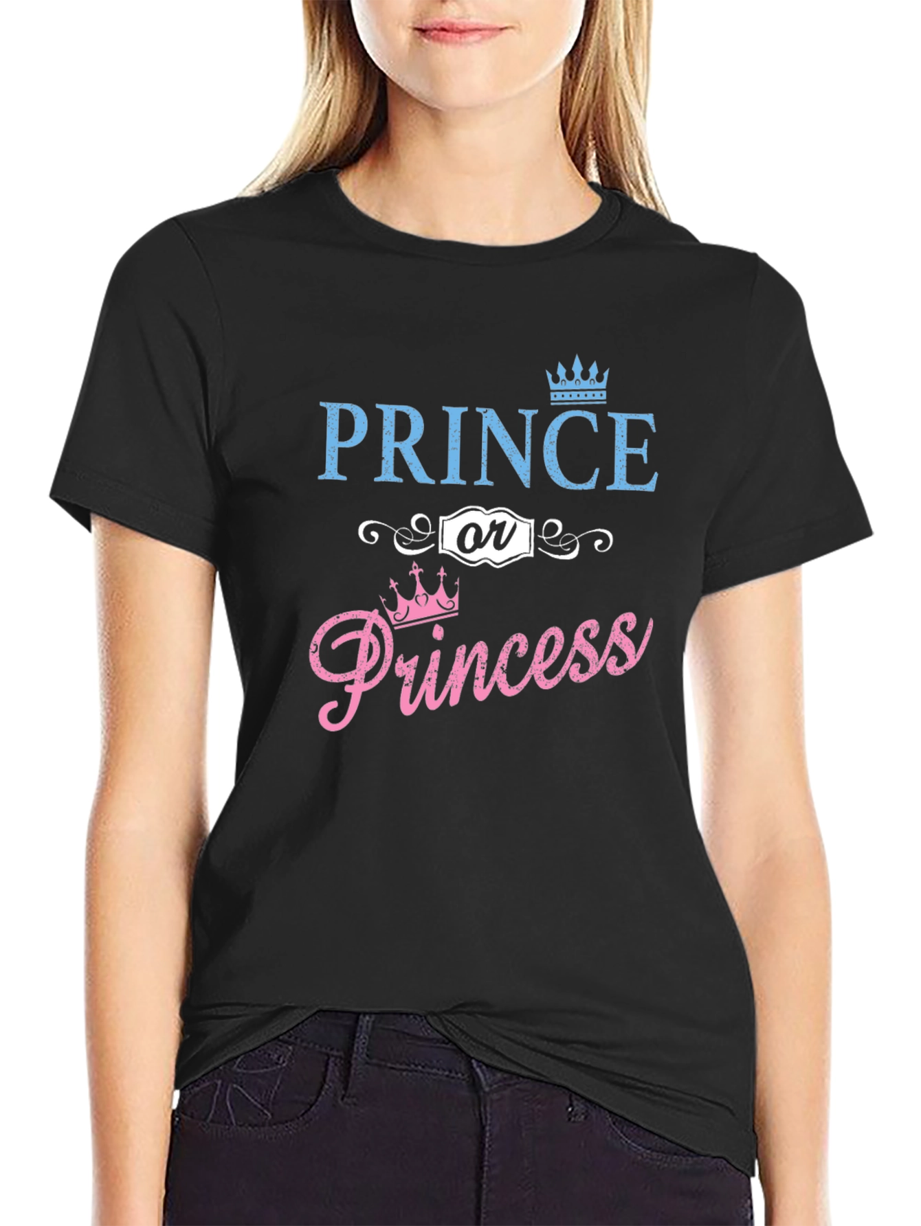 Prince or Princess Gender Reveal T-Shirt