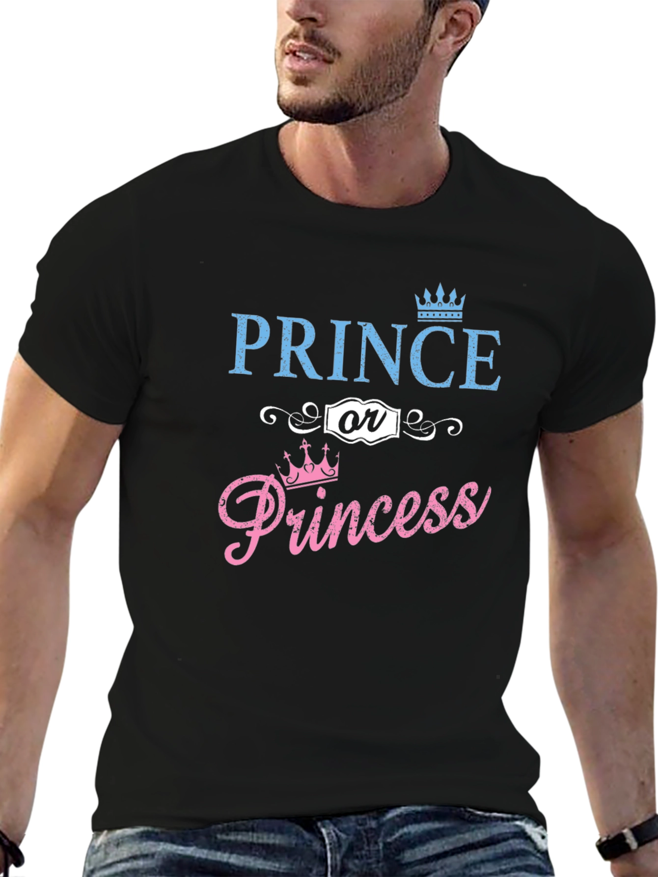 Prince or Princess Gender Reveal T-Shirt