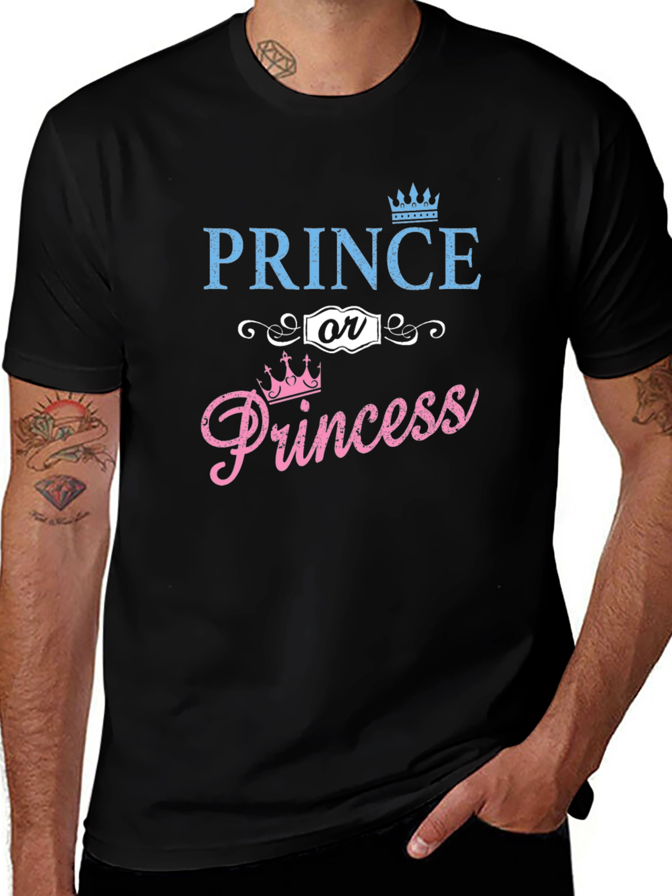 Prince or Princess Gender Reveal T-Shirt