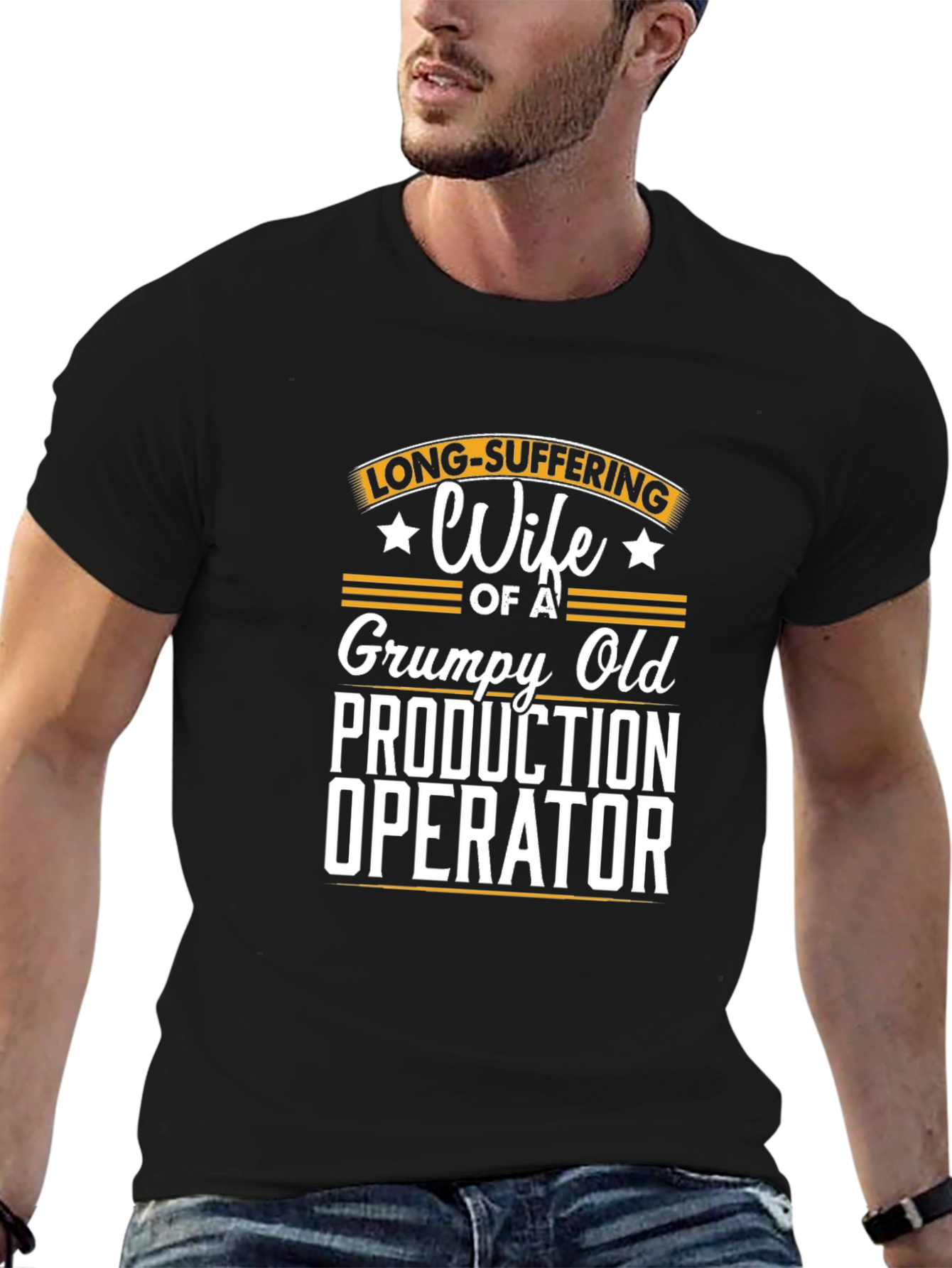 Grumpy Old Production Operator Wife T-Shirt