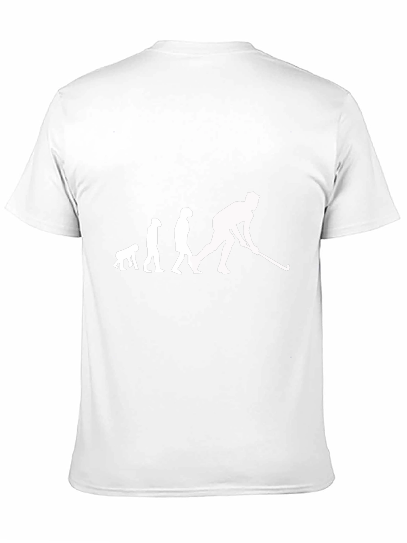 Evolution of Hockey Black T-Shirt