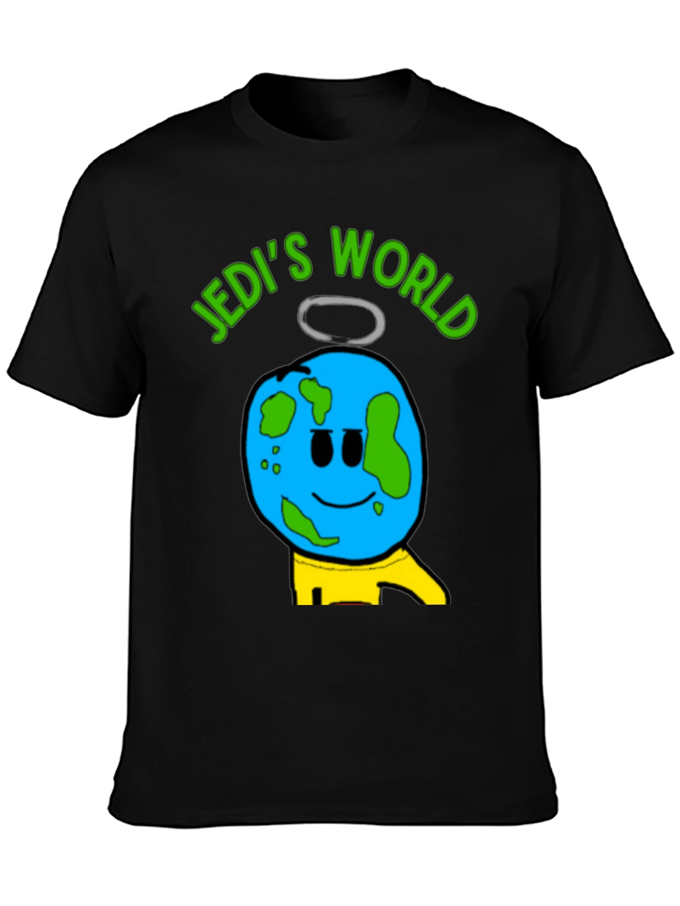 Jedis World Graphic T-Shirt - Black