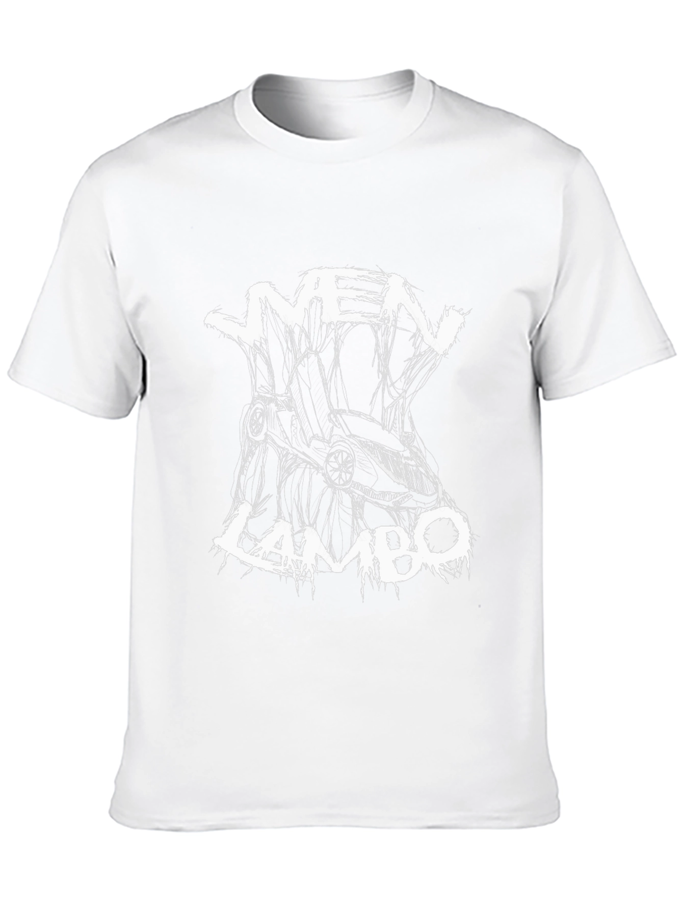 Vmen Lambo Black Graphic T-Shirt
