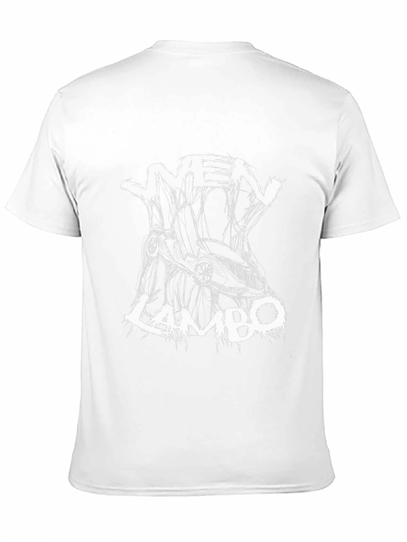 Vmen Lambo Black Graphic T-Shirt