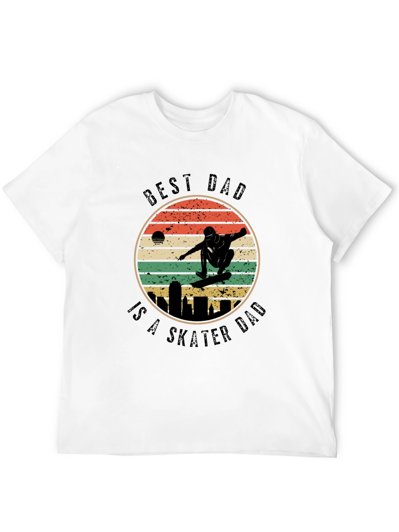 Best Skater Dad Graphic T-Shirt