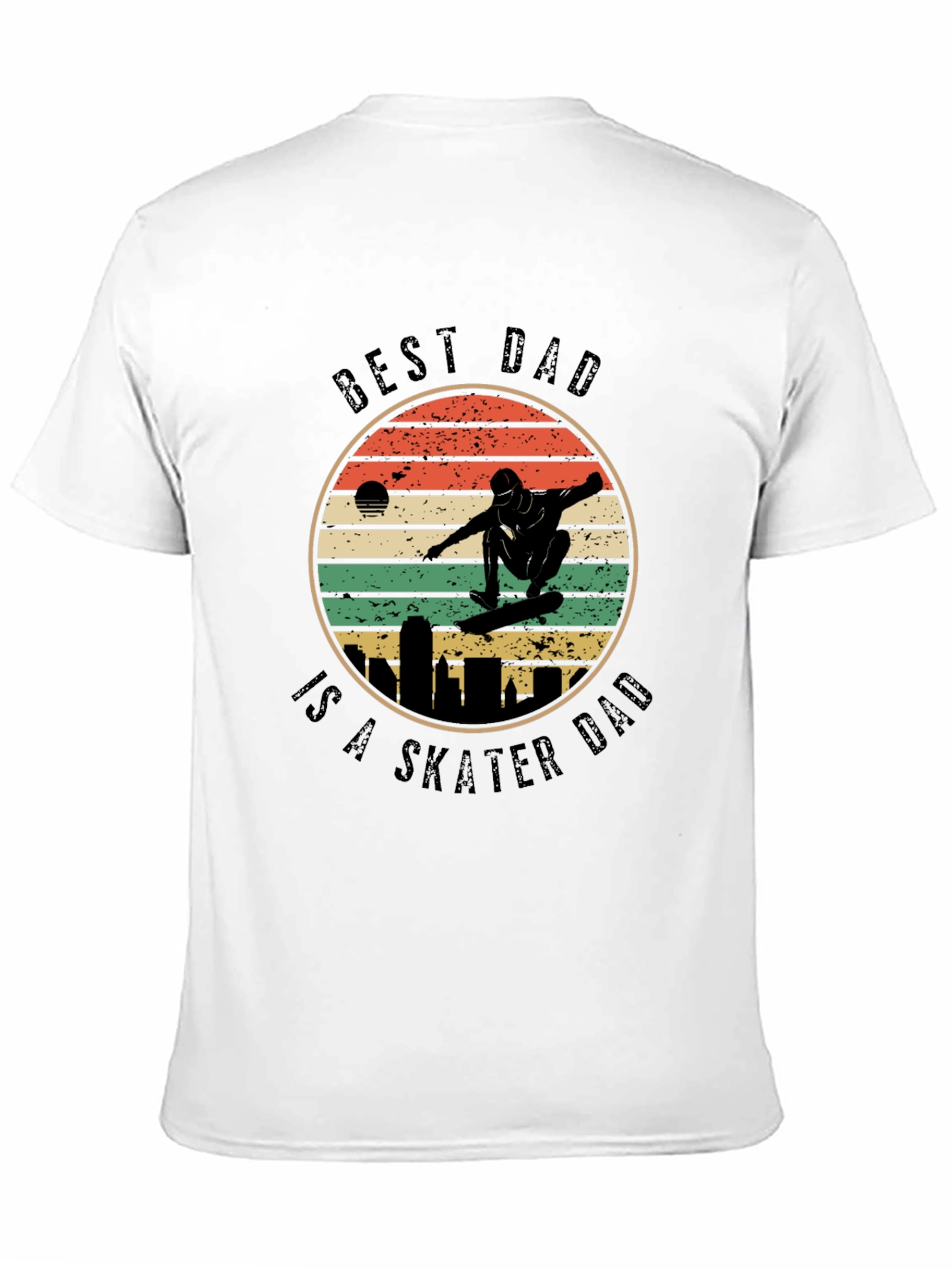 Best Skater Dad Graphic T-Shirt