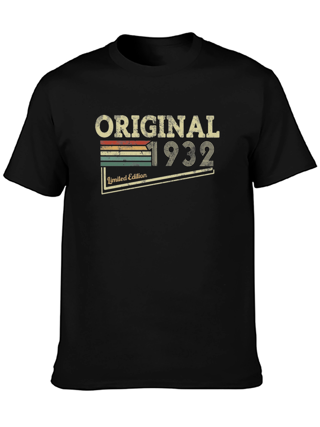 Original 1932 Limited Edition Black Tee