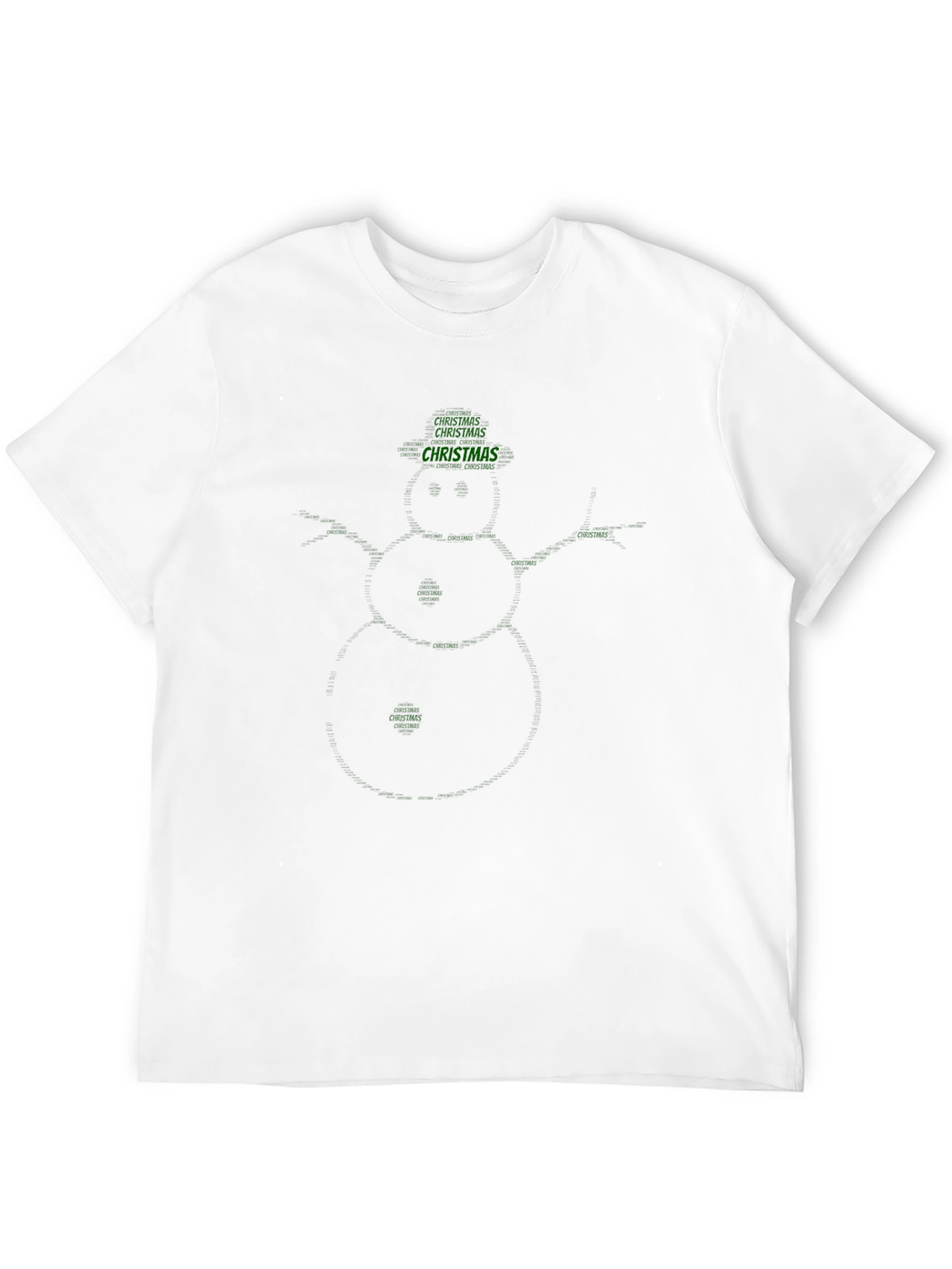 Christmas Pattern T-Shirt - Festive Holiday Wear