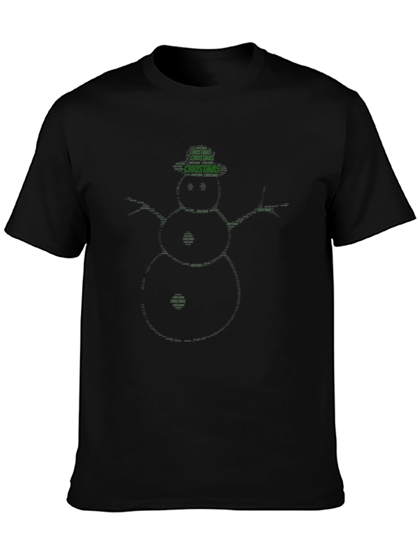 Christmas Pattern T-Shirt - Festive Holiday Wear