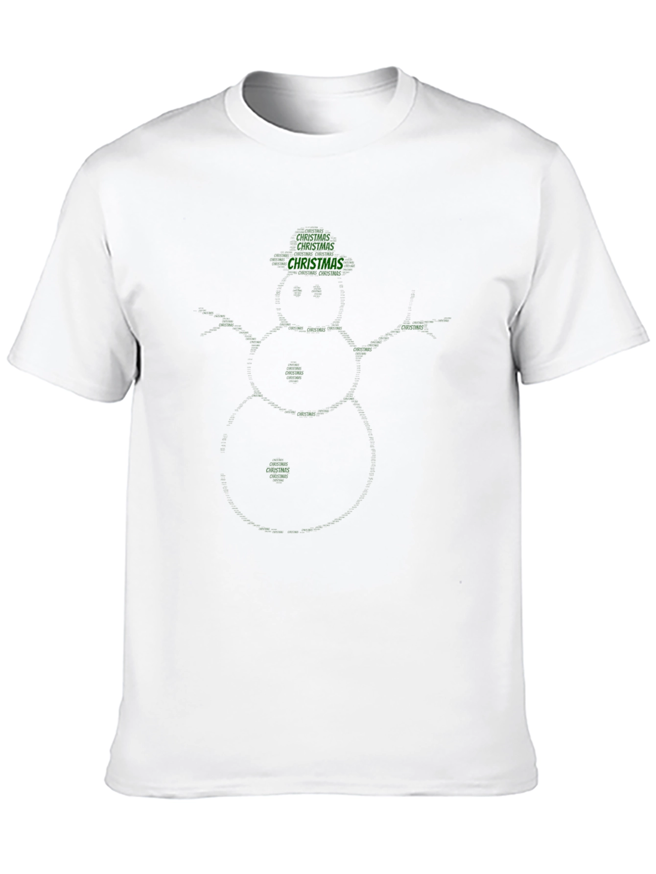 Christmas Pattern T-Shirt - Festive Holiday Wear