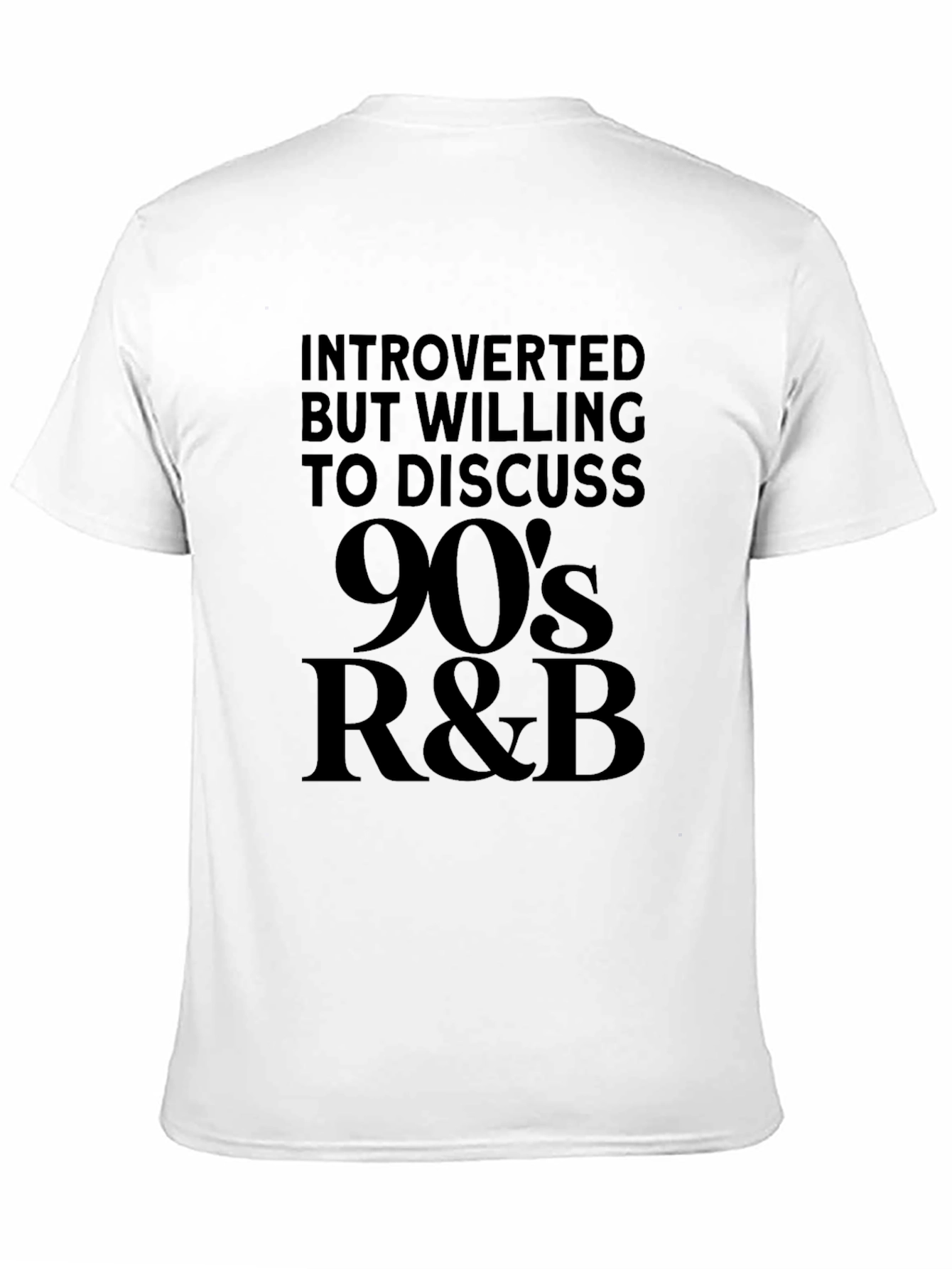 Introverted 90s R&B Fan T-Shirt