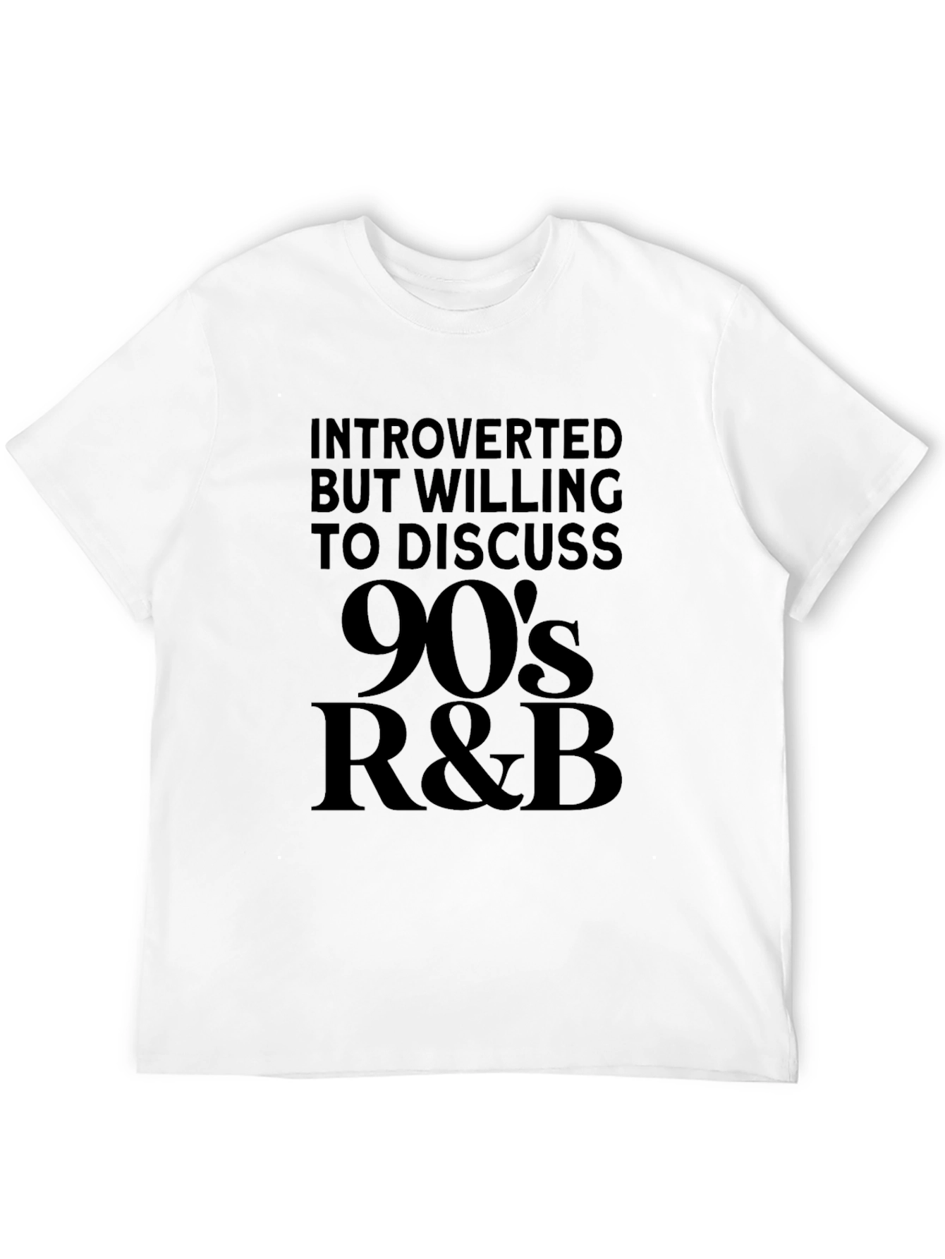 Introverted 90s R&B Fan T-Shirt
