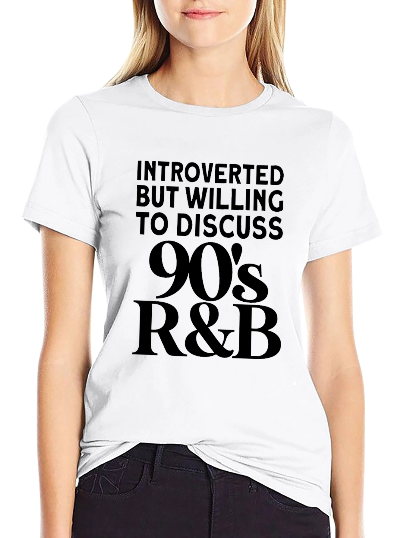Introverted 90s R&B Fan T-Shirt
