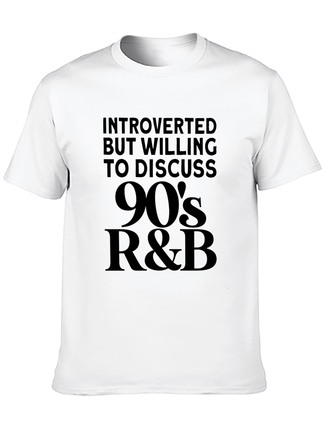 Introverted 90s R&B Fan T-Shirt