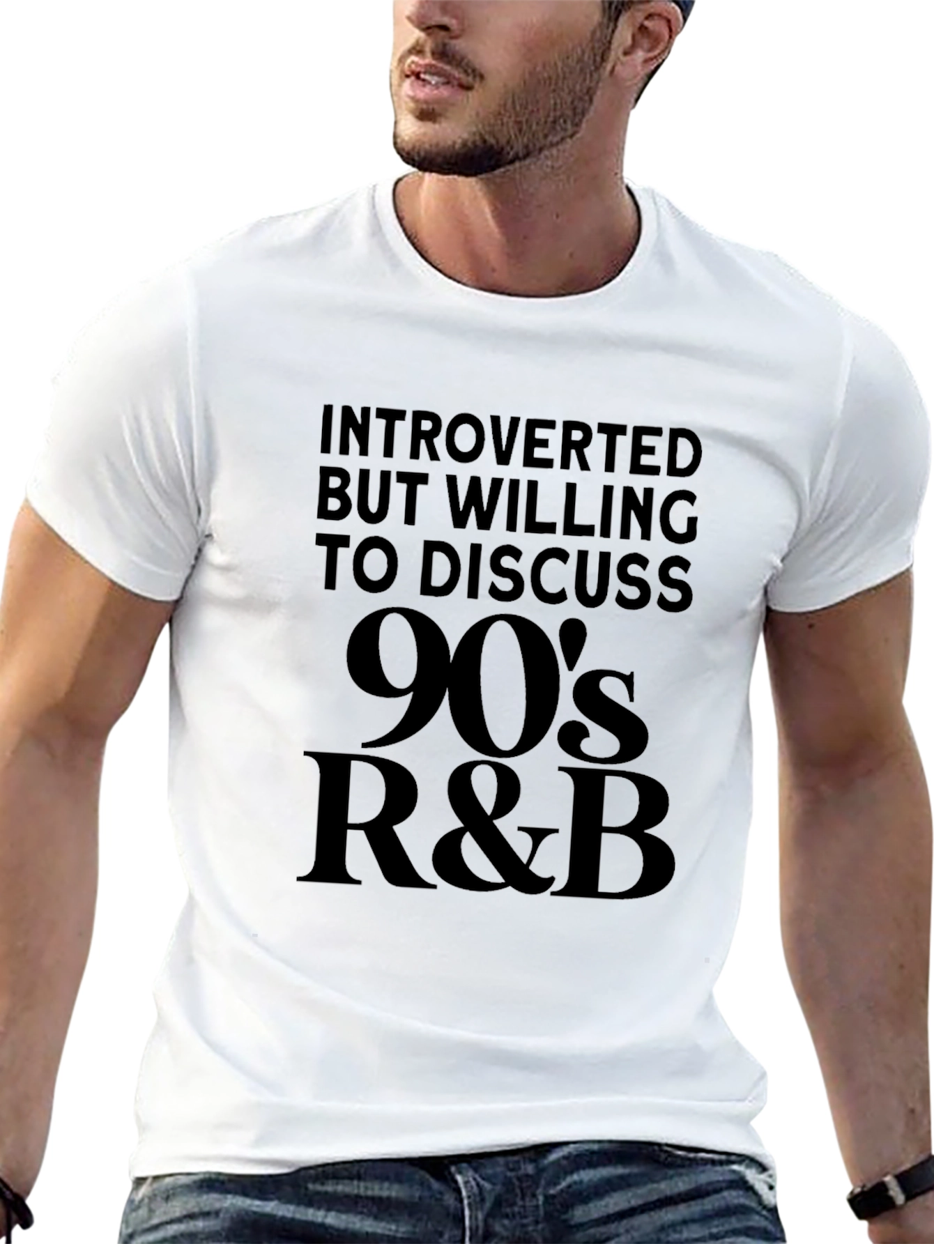 Introverted 90s R&B Fan T-Shirt