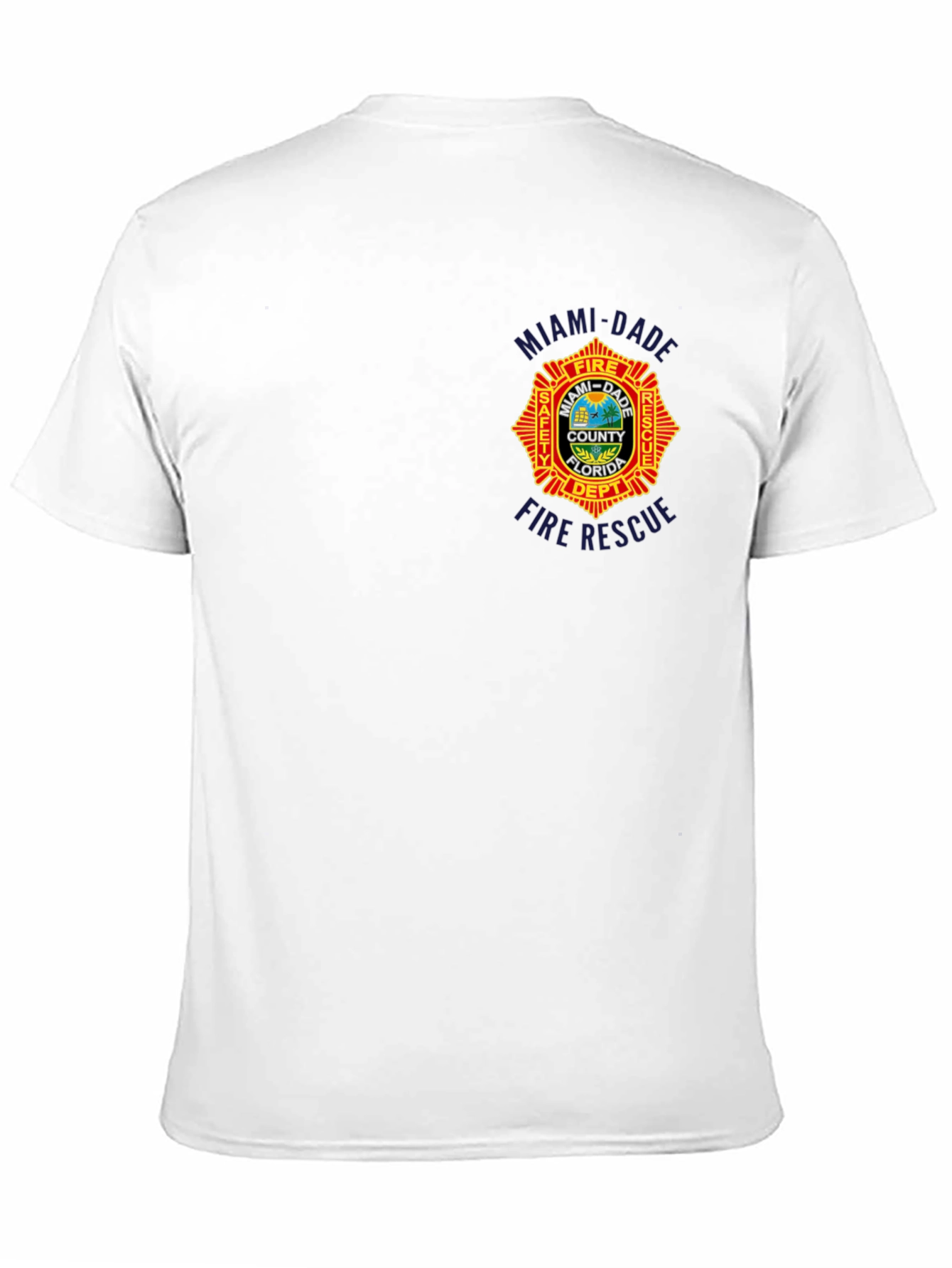 Miami Dade Fire Rescue Department Graphic T-Shirt