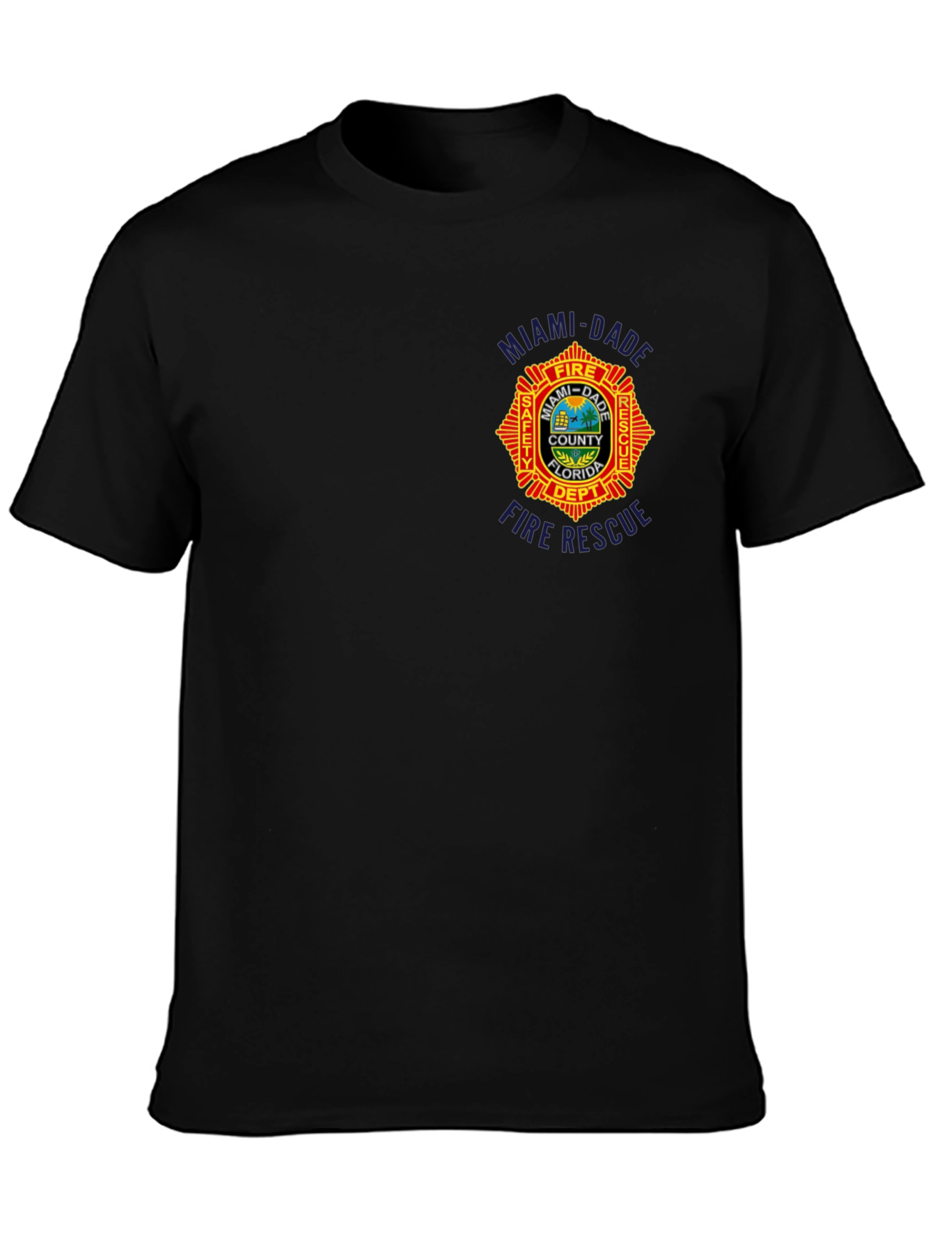 Miami Dade Fire Rescue Department Graphic T-Shirt