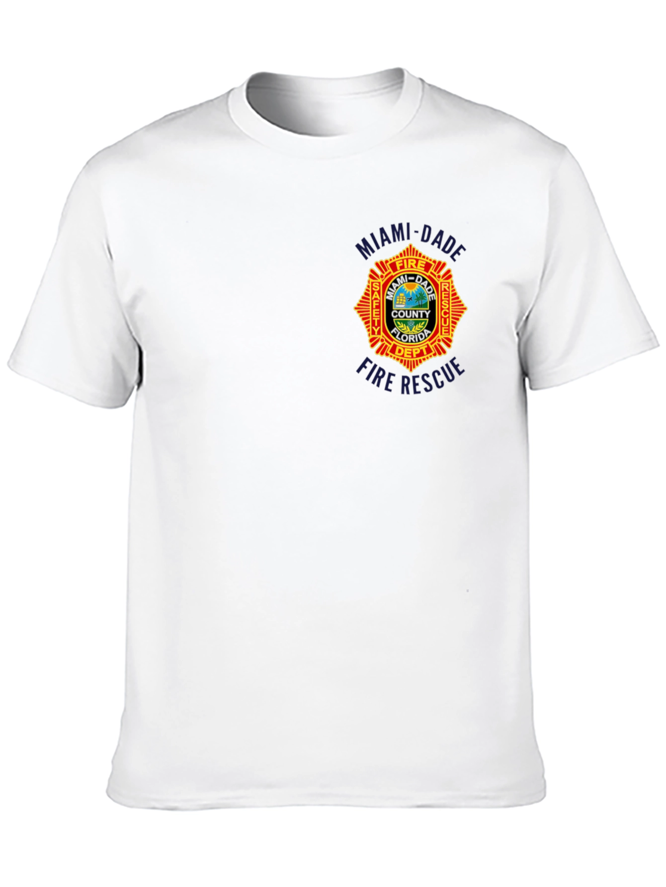 Miami Dade Fire Rescue Department Graphic T-Shirt