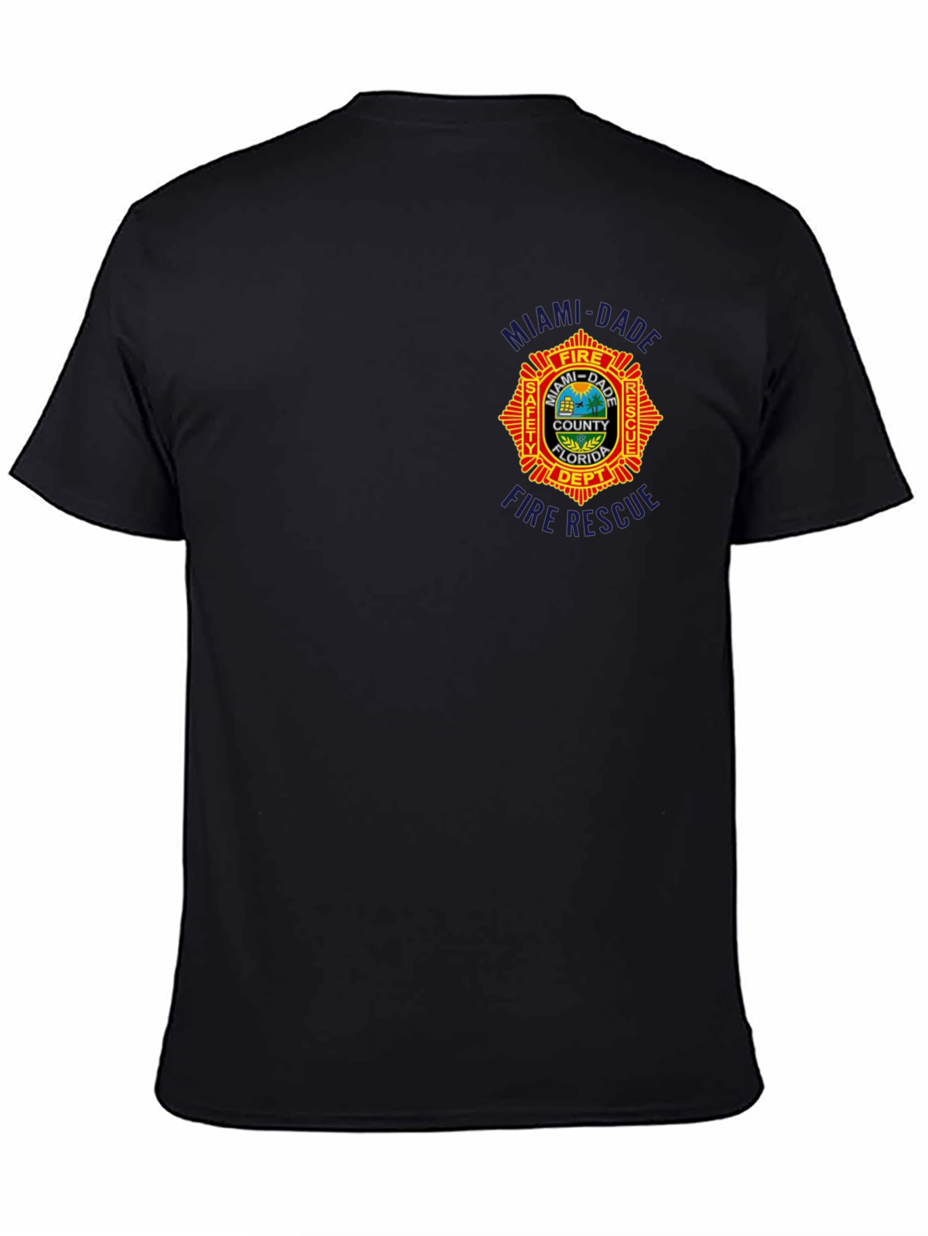 Miami Dade Fire Rescue Department Graphic T-Shirt