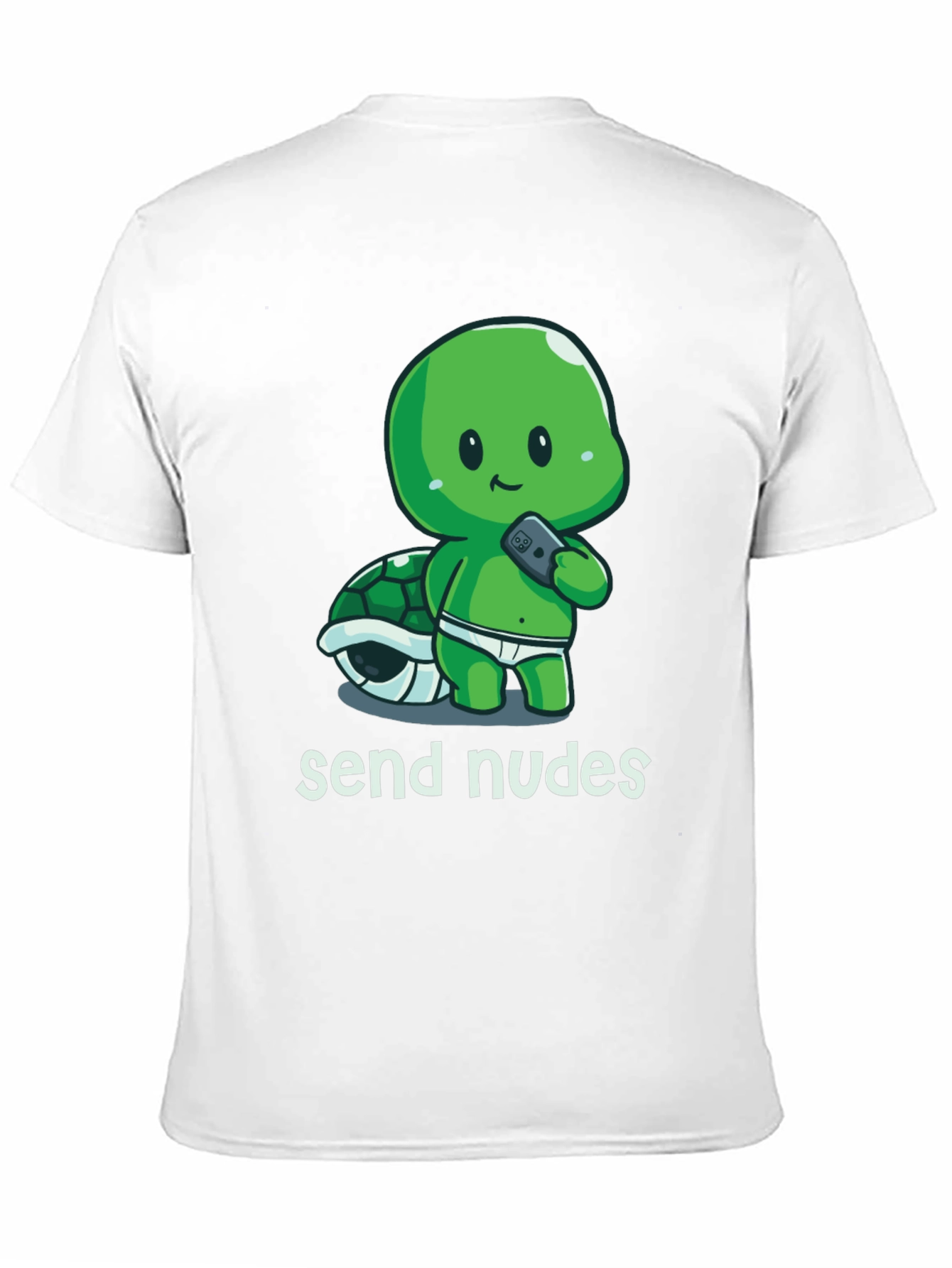 Send Nudes Turtle T-Shirt - Funny Graphic Tee