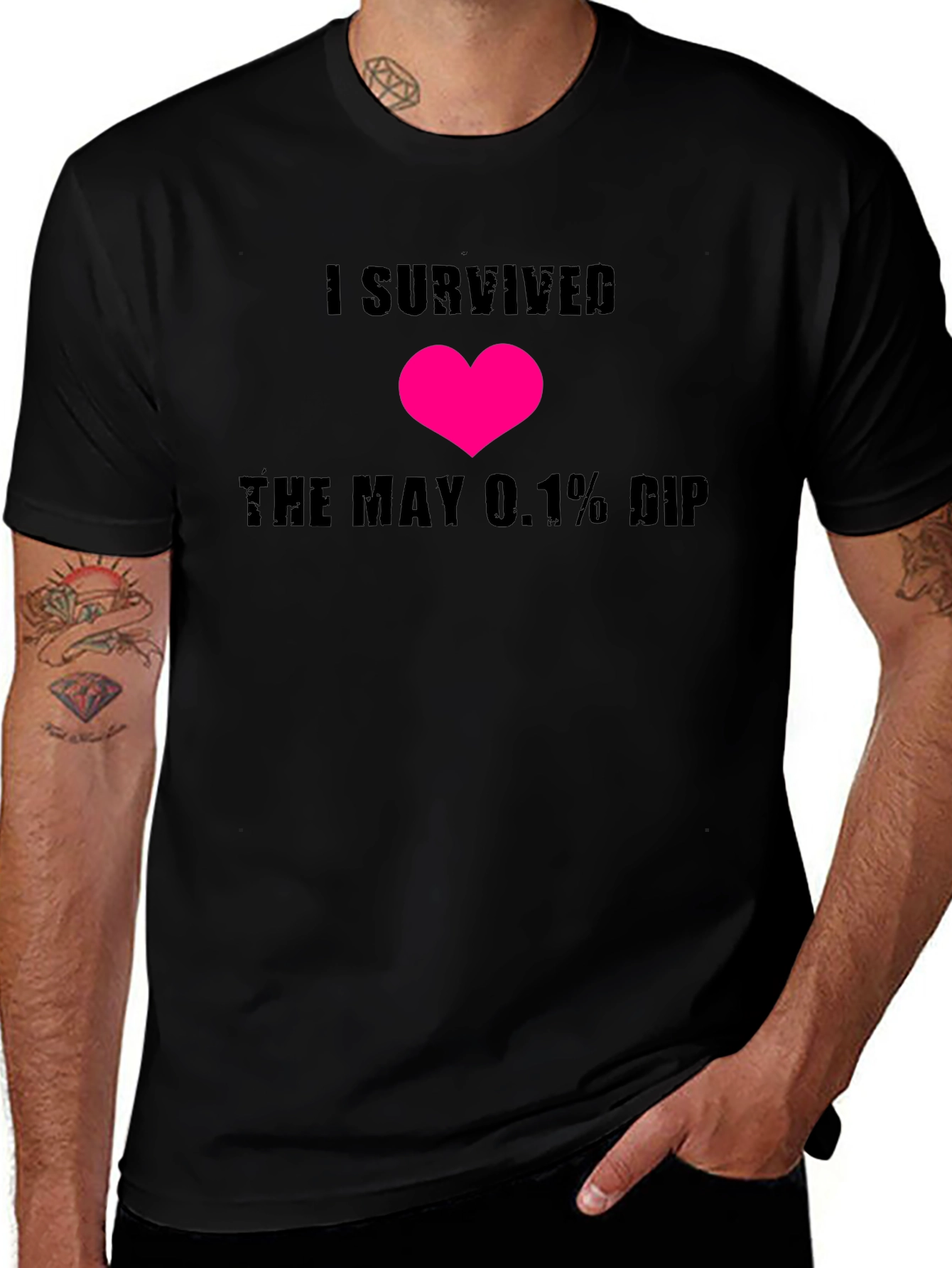 I Survived the May 0.1% Dip T-Shirt
