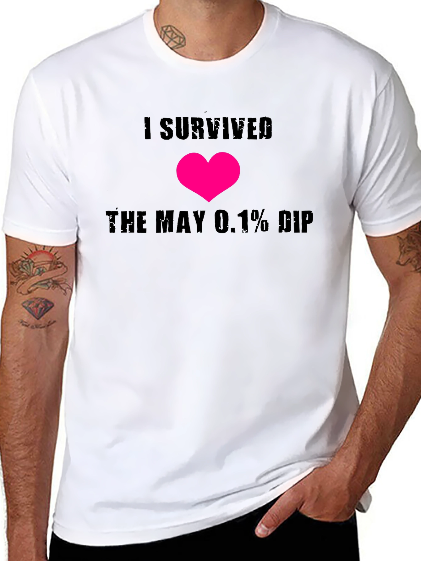 I Survived the May 0.1% Dip T-Shirt