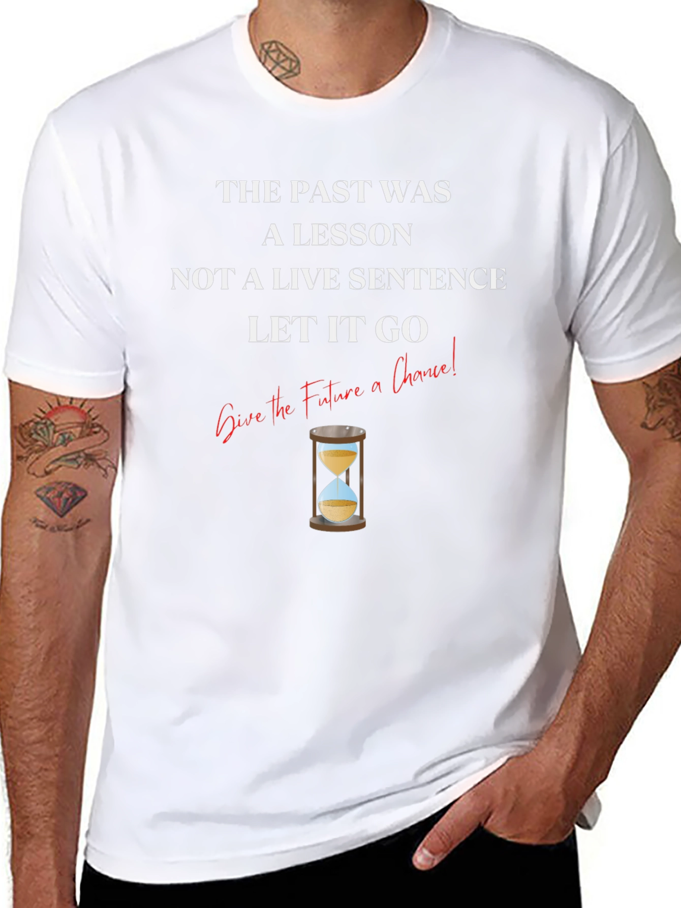 Inspirational T-Shirt: The Past Was a Lesson