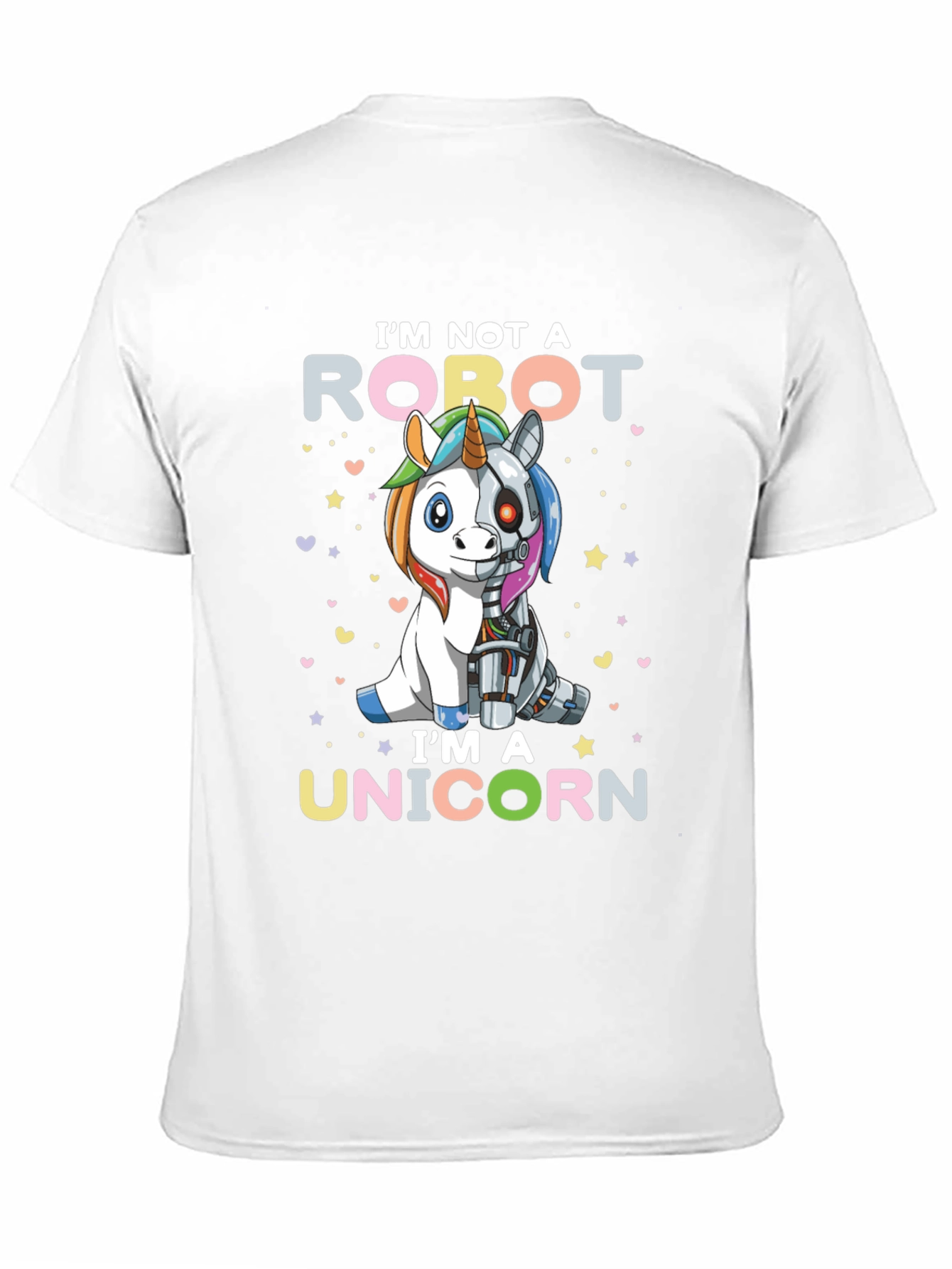 Robot Unicorn Graphic Tee
