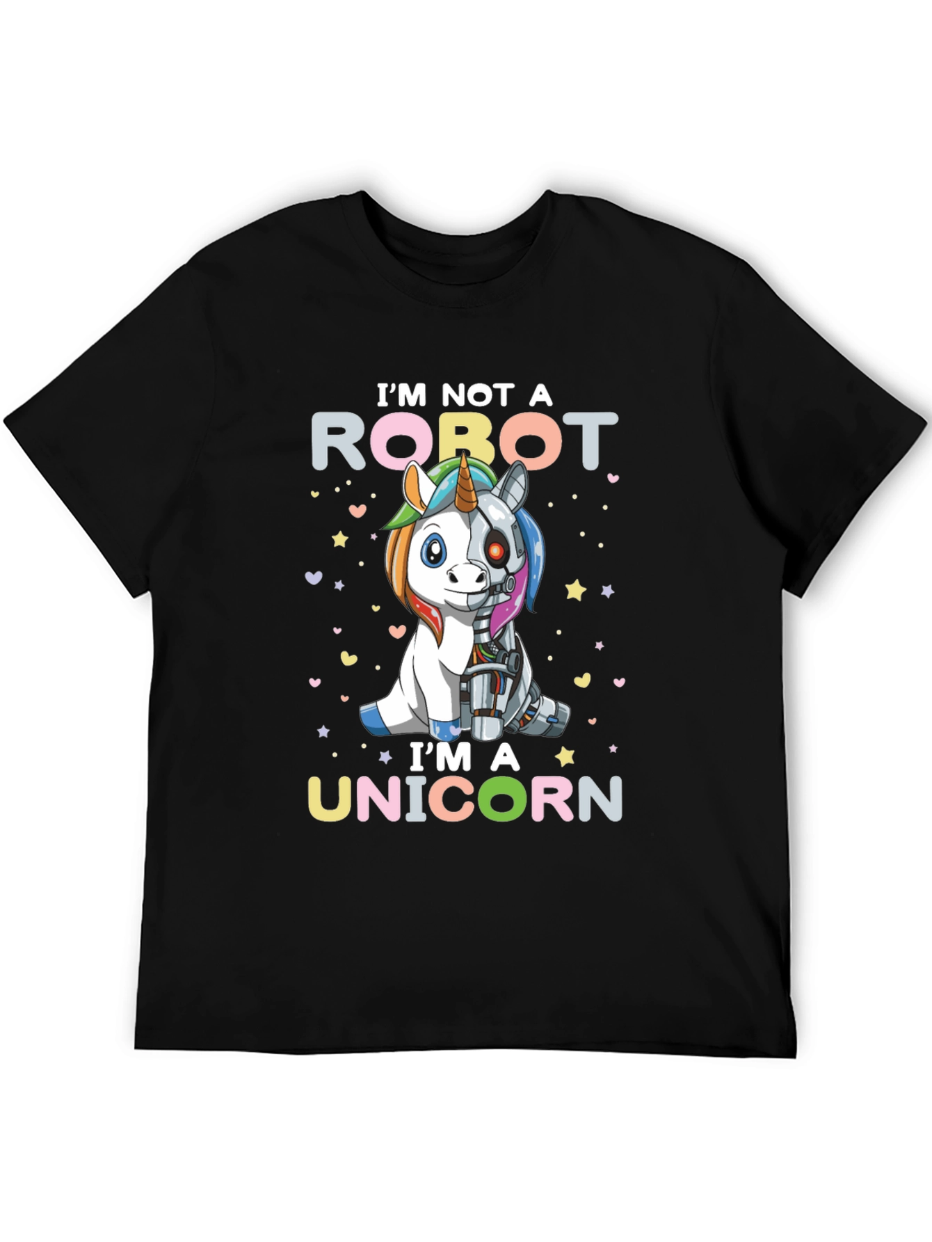 Robot Unicorn Graphic Tee