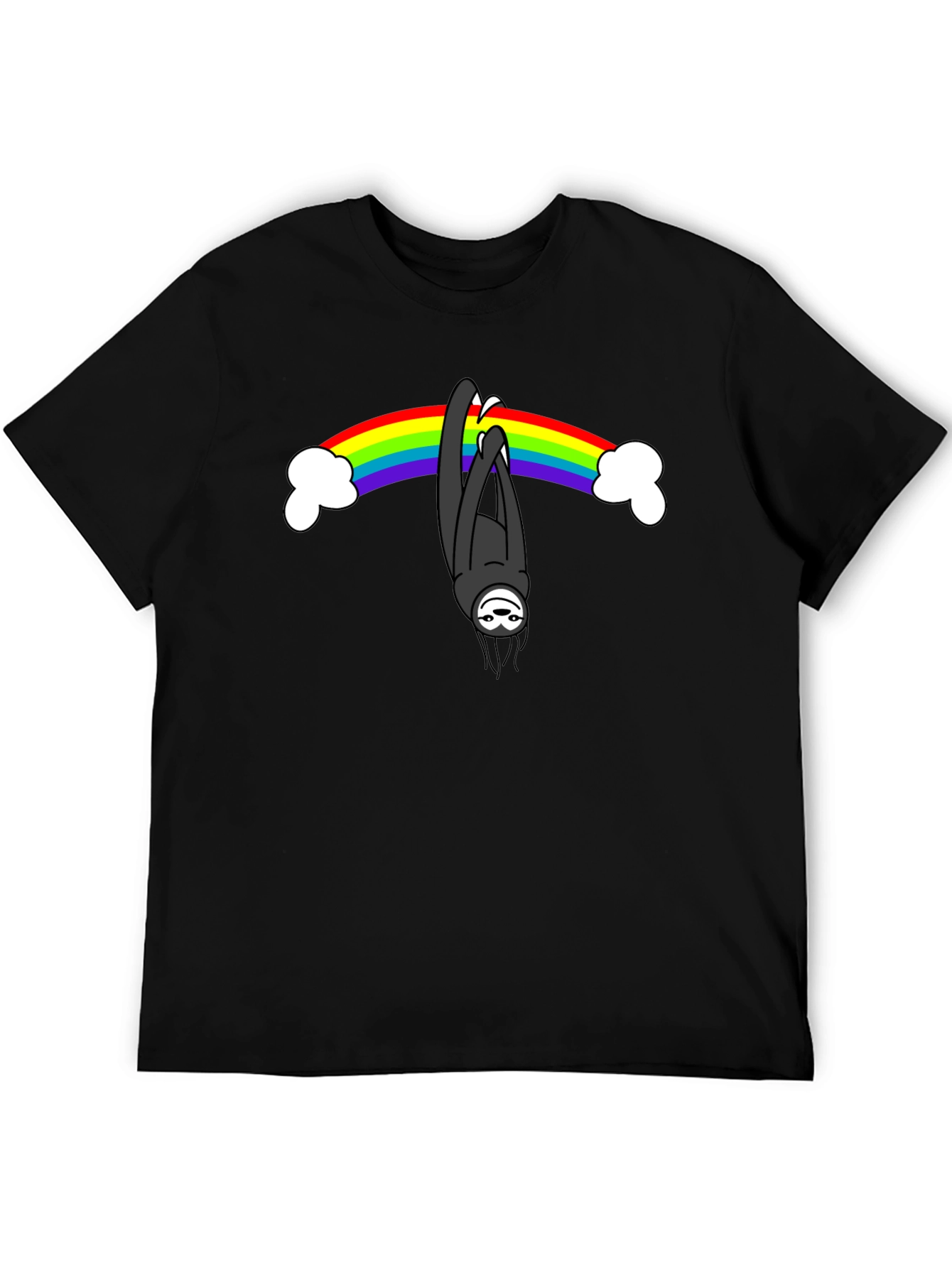 Rainbow Sloth T-Shirt - Hang In There!