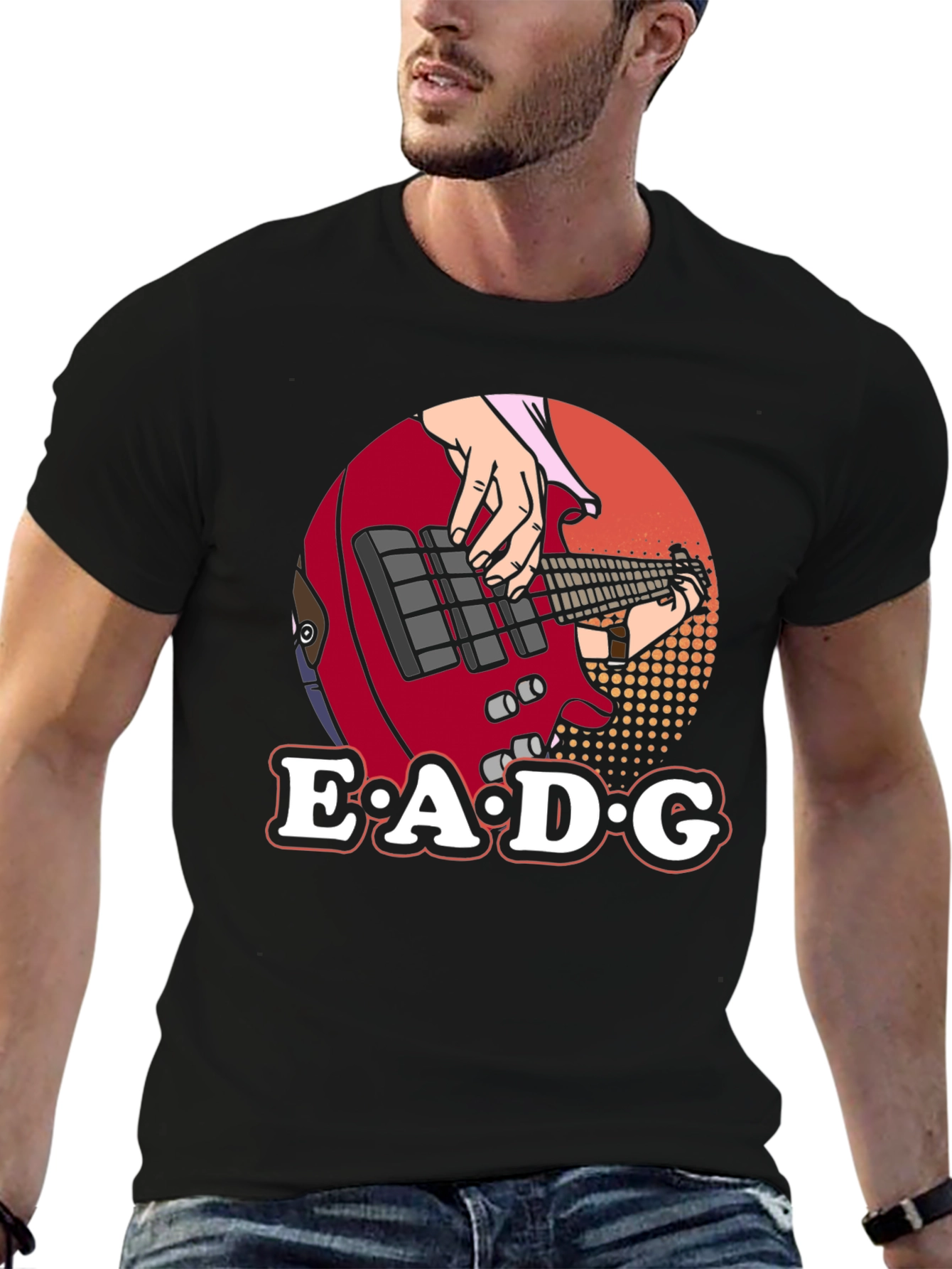 Bass Guitar Tuning T-Shirt - EADG