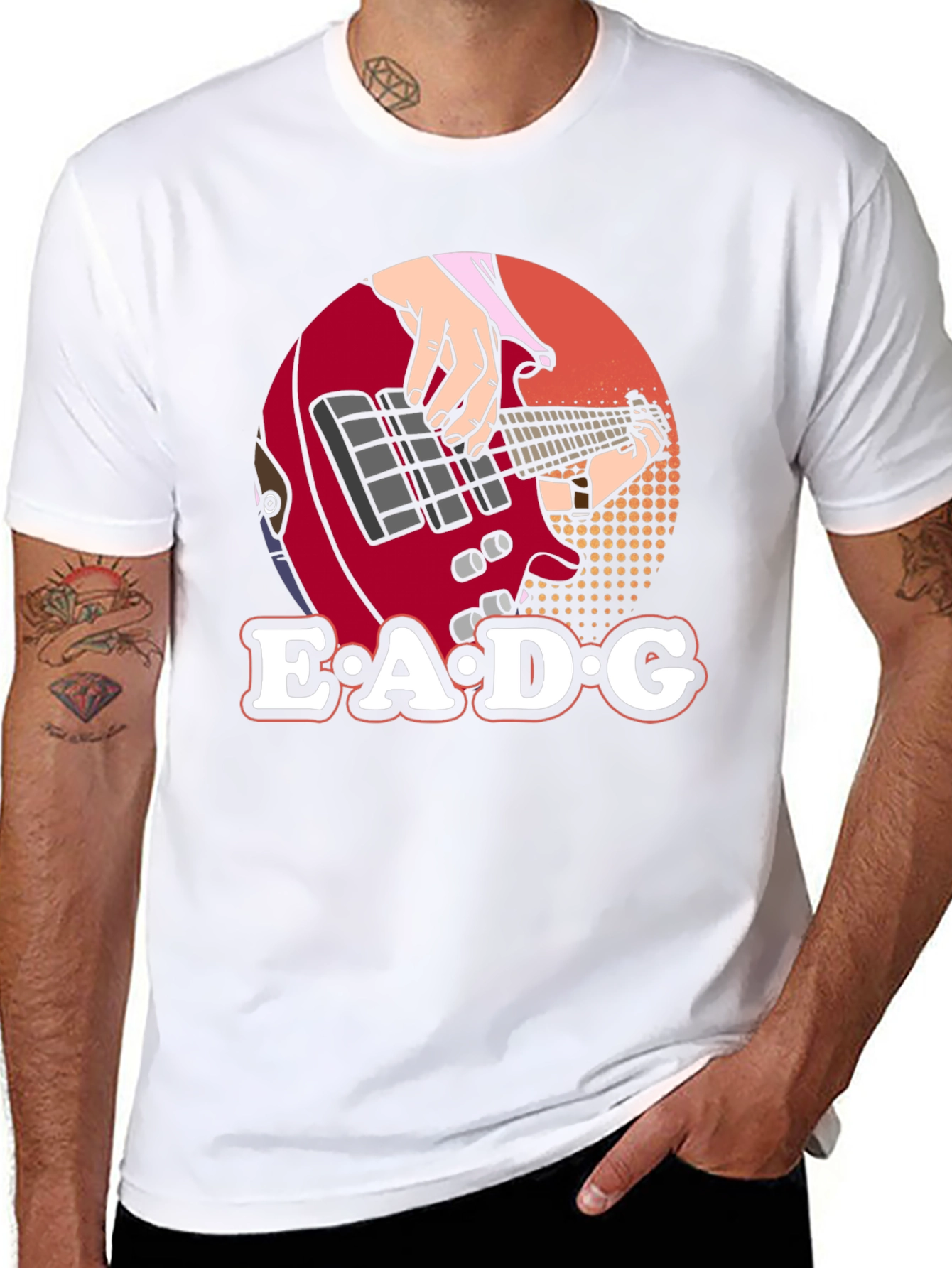 Bass Guitar Tuning T-Shirt - EADG
