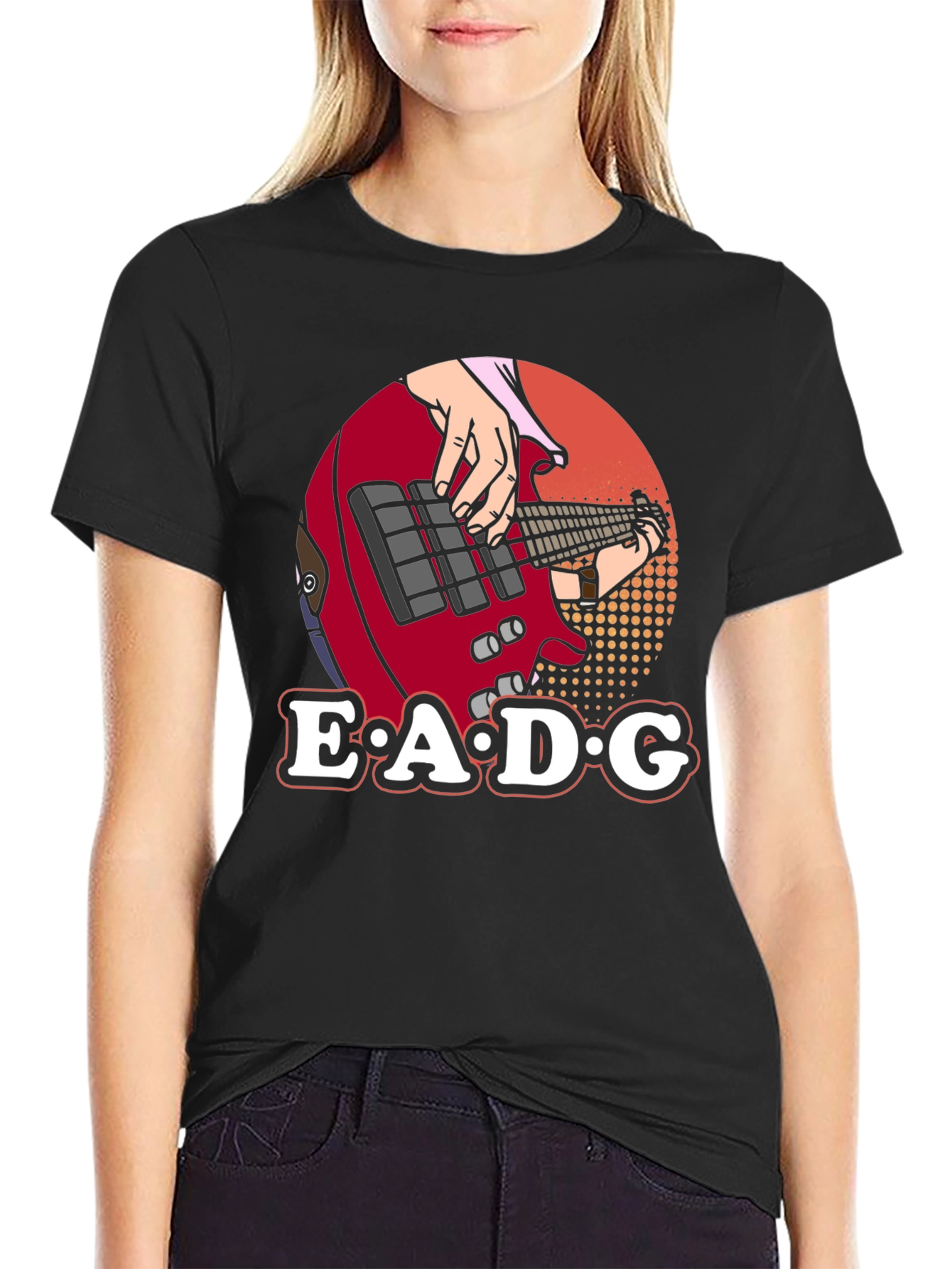 Bass Guitar Tuning T-Shirt - EADG