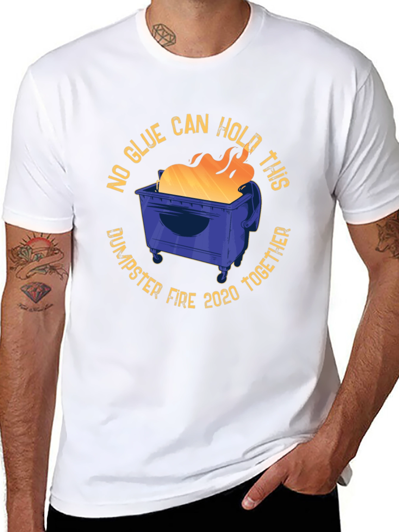 Dumpster Fire 2020 Graphic Tee