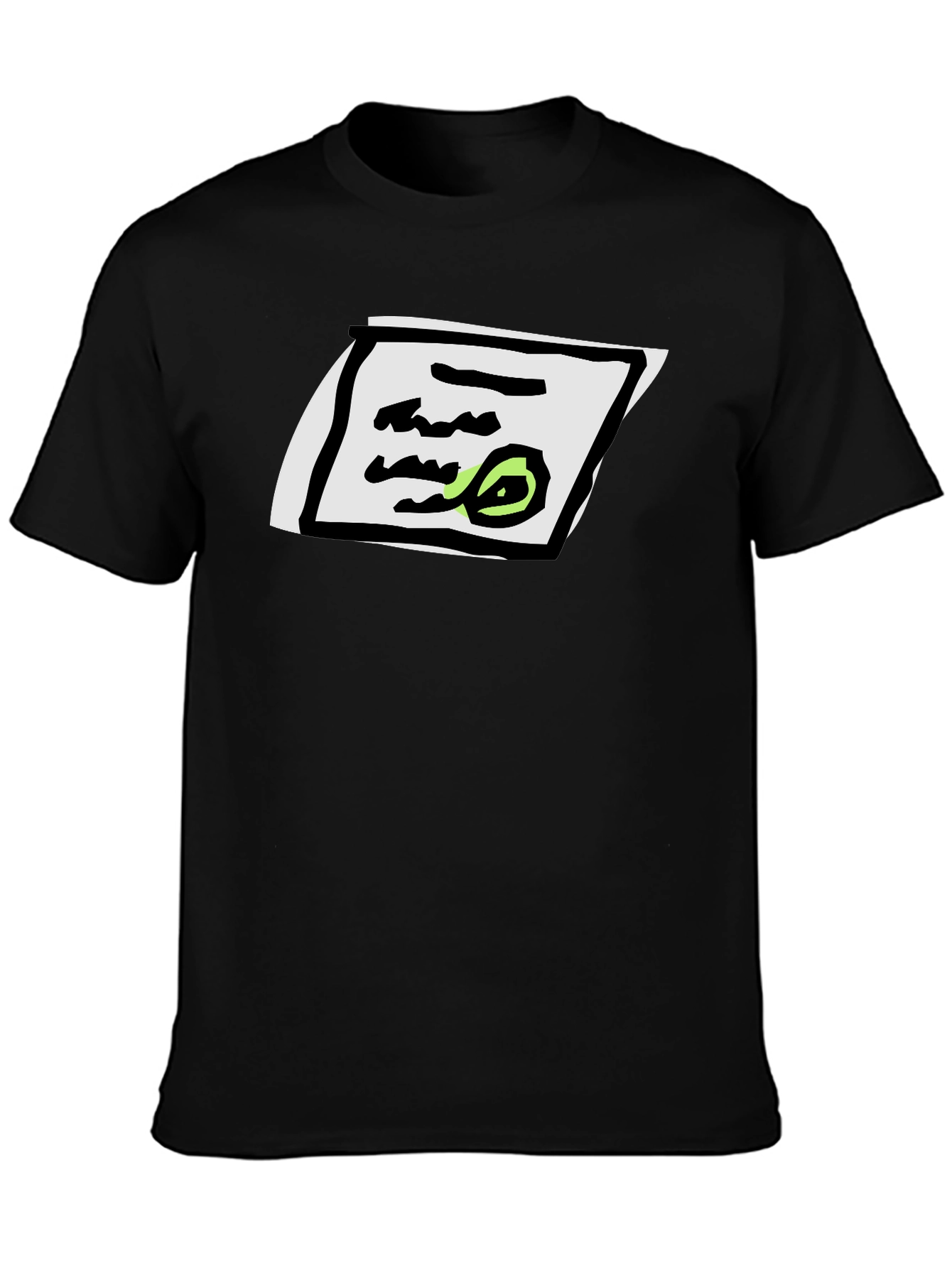 Novelty Graphic Print T-Shirt - Unisex