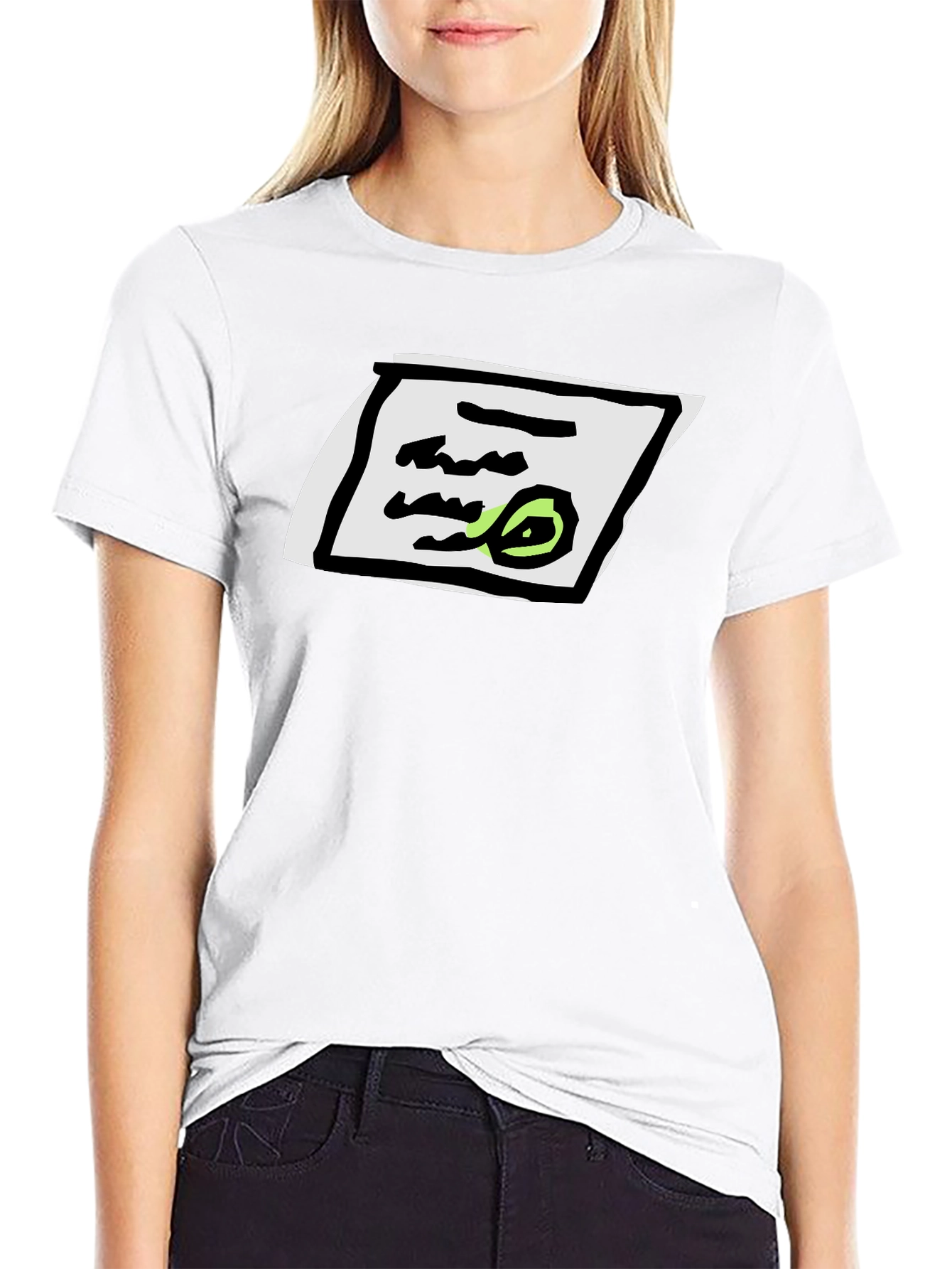 Novelty Graphic Print T-Shirt - Unisex