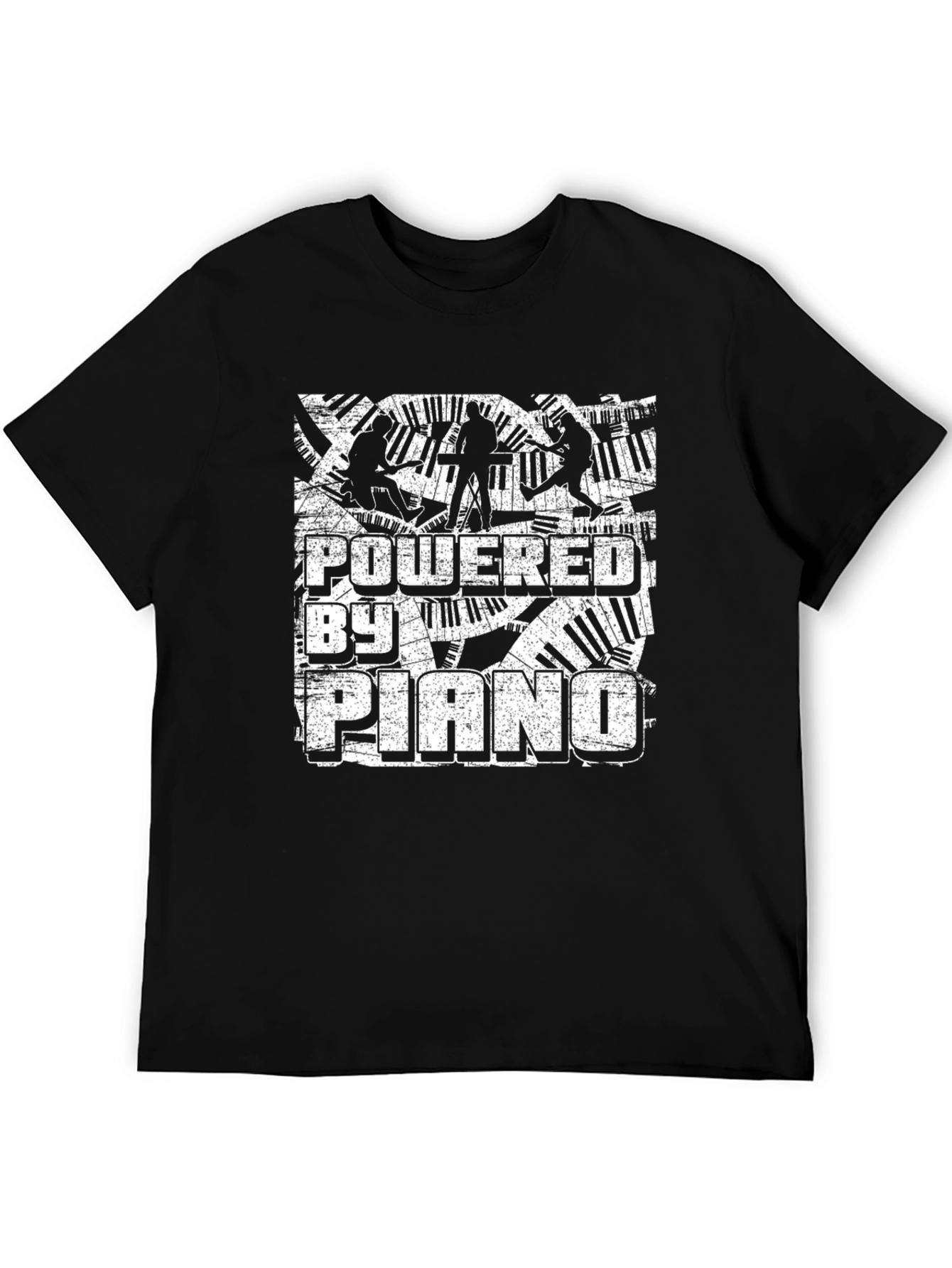 Powered by Piano Graphic Tee