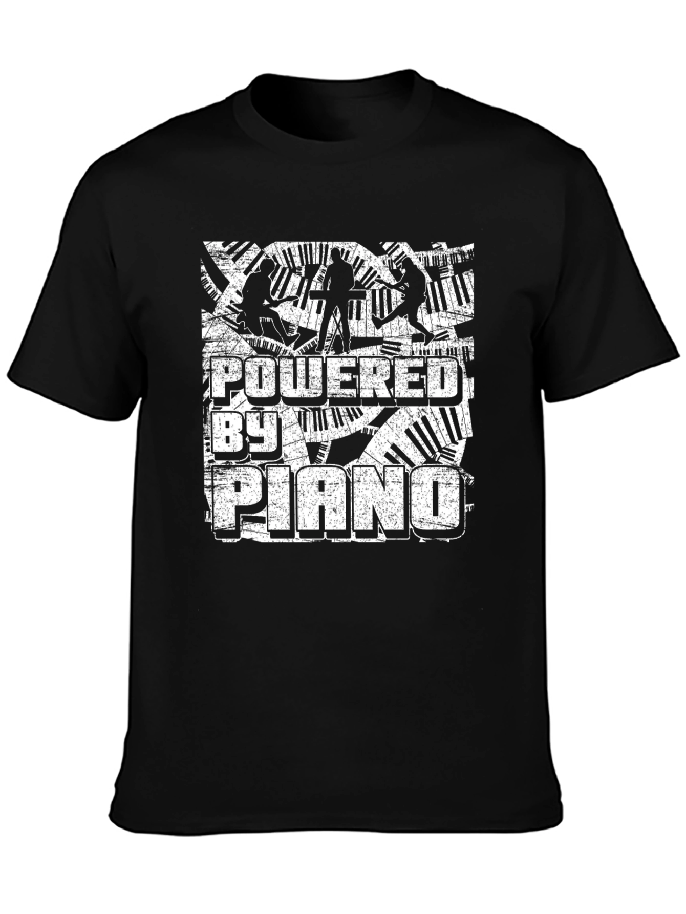 Powered by Piano Graphic Tee
