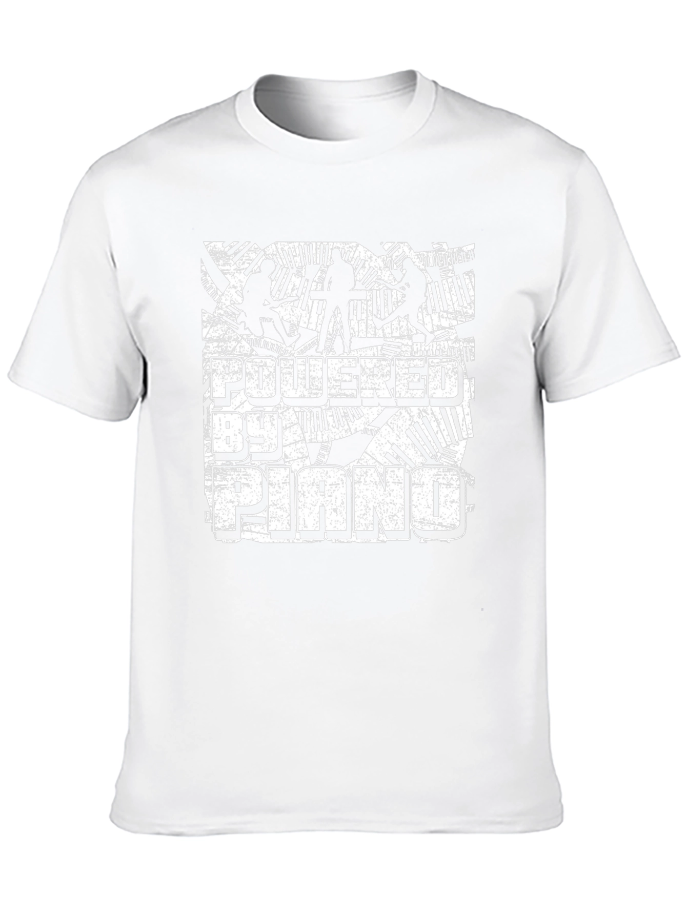 Powered by Piano Graphic Tee