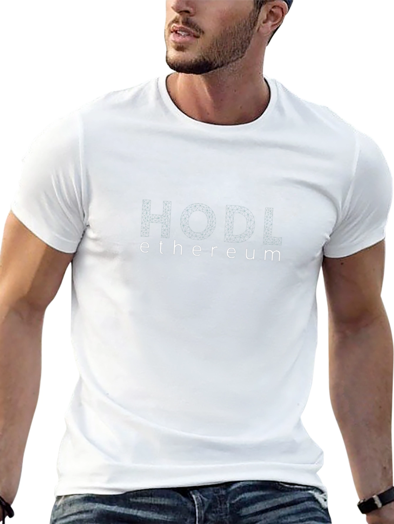 HODL Ethereum Graphic T-Shirt - Crypto Investor Tee