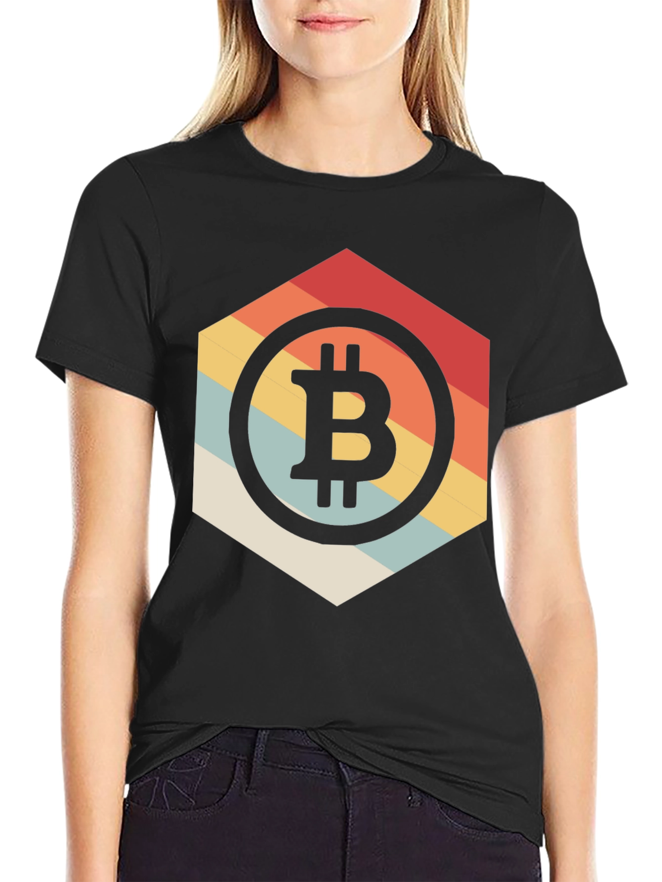 Bitcoin Retro Style T-Shirt